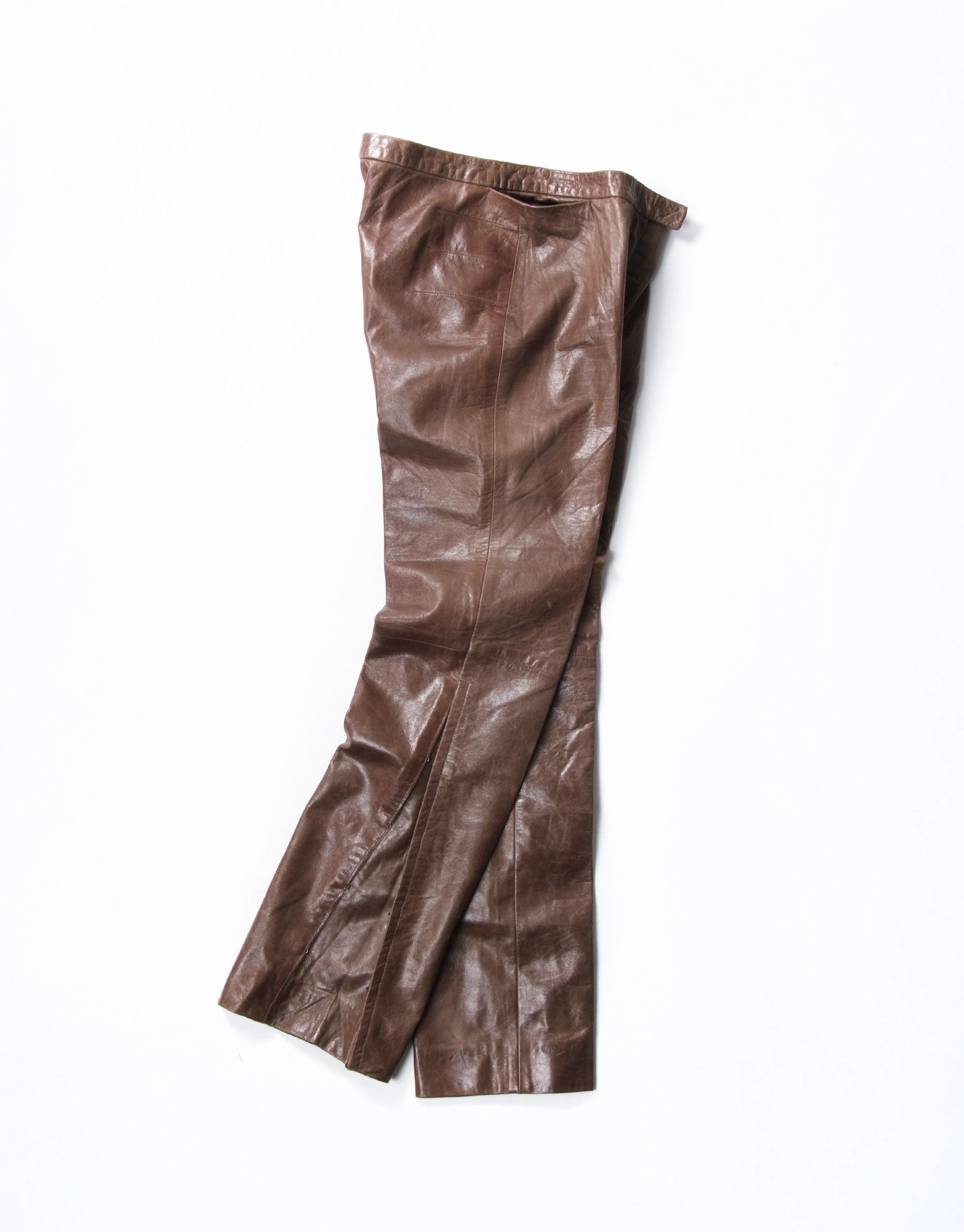 Costume National Costume National CNC Leather Pants size Size 28" / US 6 / IT 42 - 3 Thumbnail