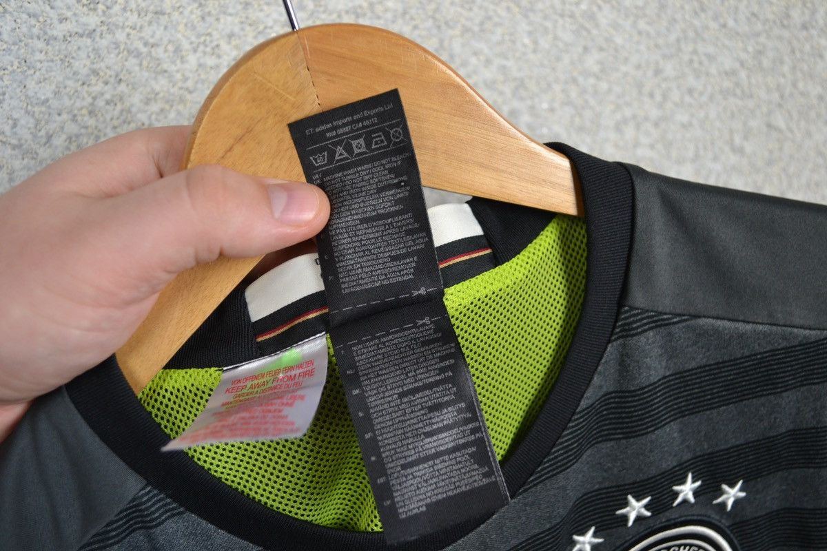 Adidas Germany 2016 2017 away adidas soccer shirt jersey Kimmich Size US S / EU 44-46 / 1 - 6 Thumbnail