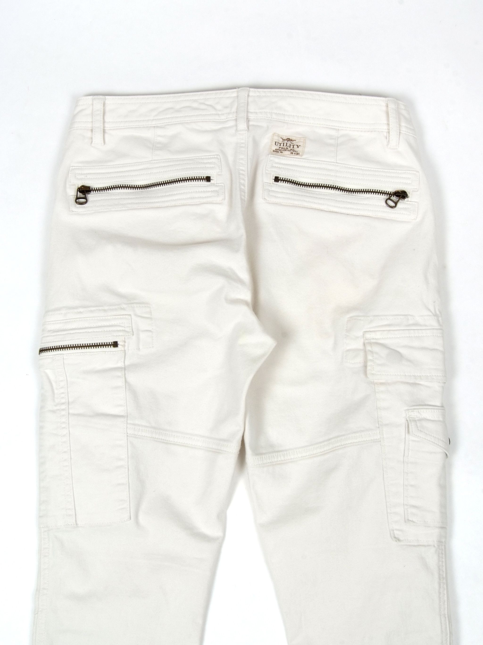 Denim & Supply Ralph Lauren × Polo Ralph Lauren Polo Ralph Lauren Biker Zip Pants Size 28" / US 6 / IT 42 - 6 Thumbnail