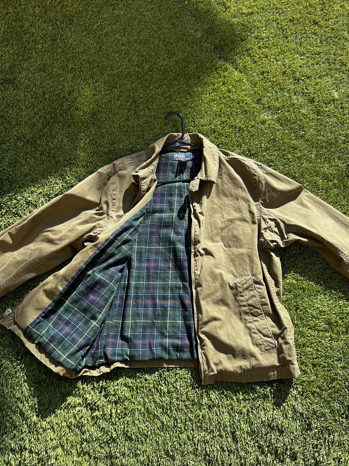Polo Ralph Lauren Men's Vintage Polo Ralph Lauren 1990’s Plaid Lined Jacket Size US L / EU 52-54 / 3 - 5 Thumbnail