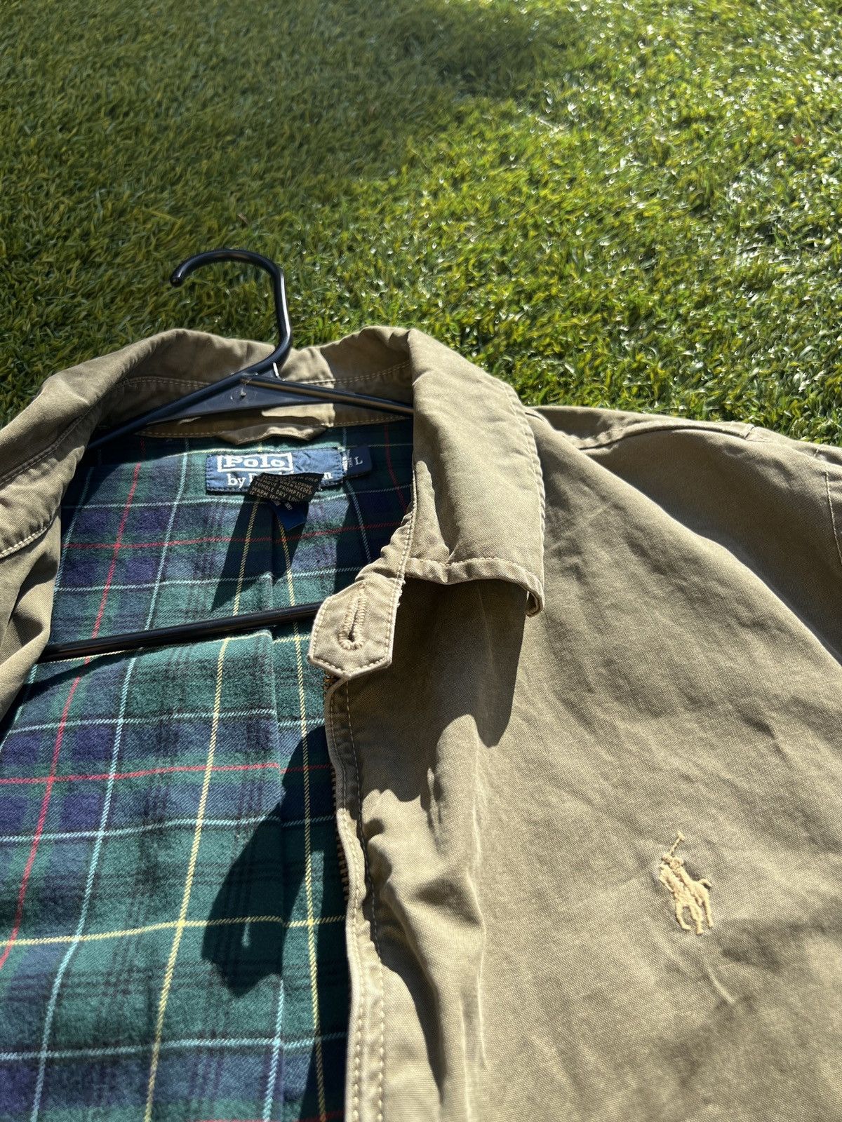 Polo Ralph Lauren Men's Vintage Polo Ralph Lauren 1990’s Plaid Lined Jacket Size US L / EU 52-54 / 3 - 7 Thumbnail