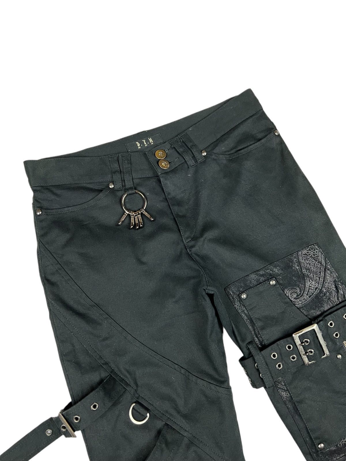 Seditionaries B.P.N 🇯🇵 Anarchy Bondage Pants Size US 29 - 4 Thumbnail