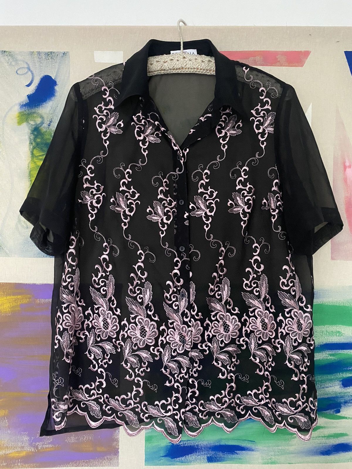 Vintage Japan Style Transparent Shirt Sex Grail Vintage 90s