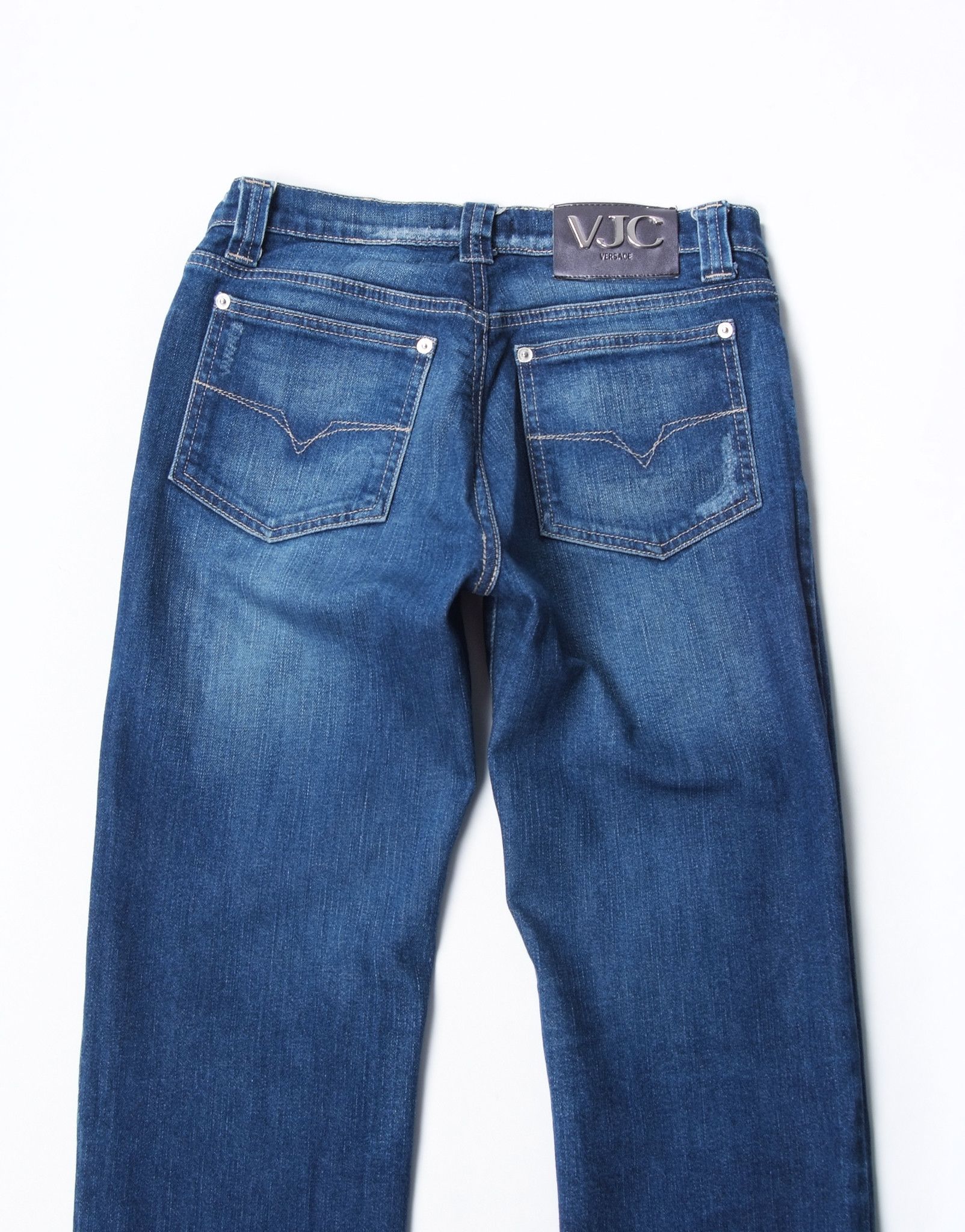Versace × Versace Jeans Couture Versace Blue Denim Jeans Size 28" / US 6 / IT 42 - 4 Thumbnail