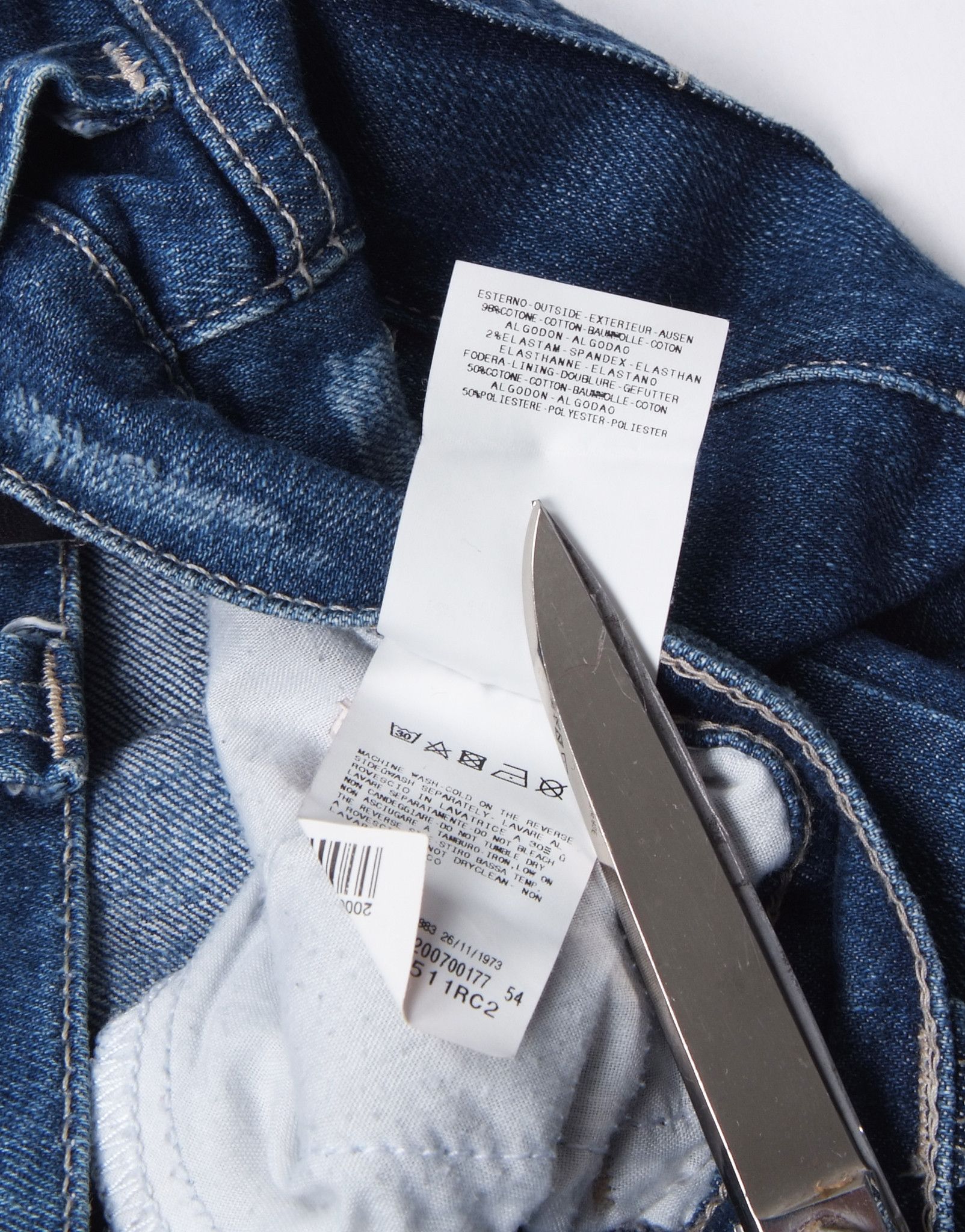 Versace × Versace Jeans Couture Versace Blue Denim Jeans Size 28" / US 6 / IT 42 - 9 Thumbnail