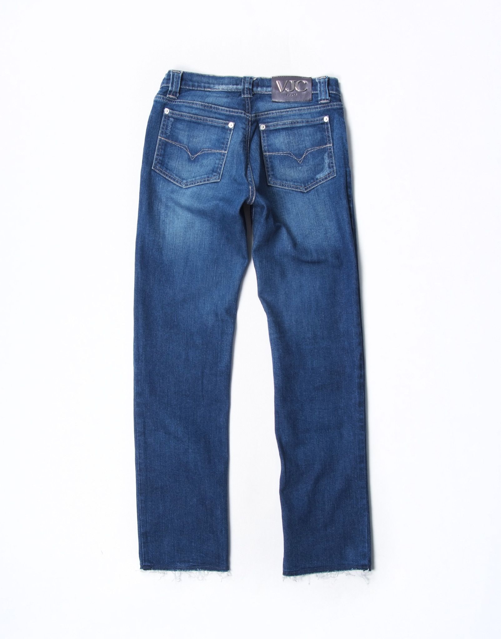 Versace × Versace Jeans Couture Versace Blue Denim Jeans Size 28" / US 6 / IT 42 - 2 Thumbnail
