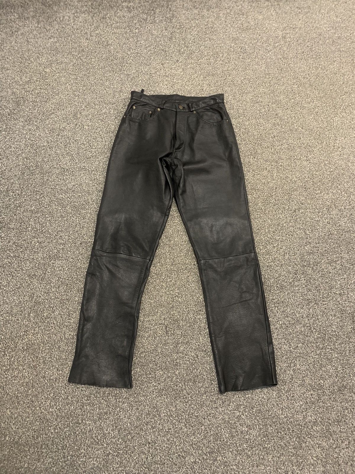 Vintage Leather Pontiac pants Avant Garde