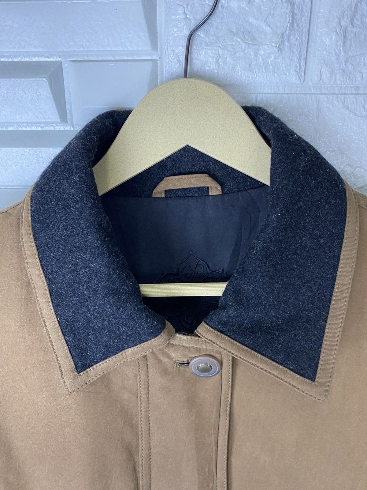 Japanese Brand El Corte Ingles Trench Coat Jacket Size US L / EU 52-54 / 3 - 4 Thumbnail