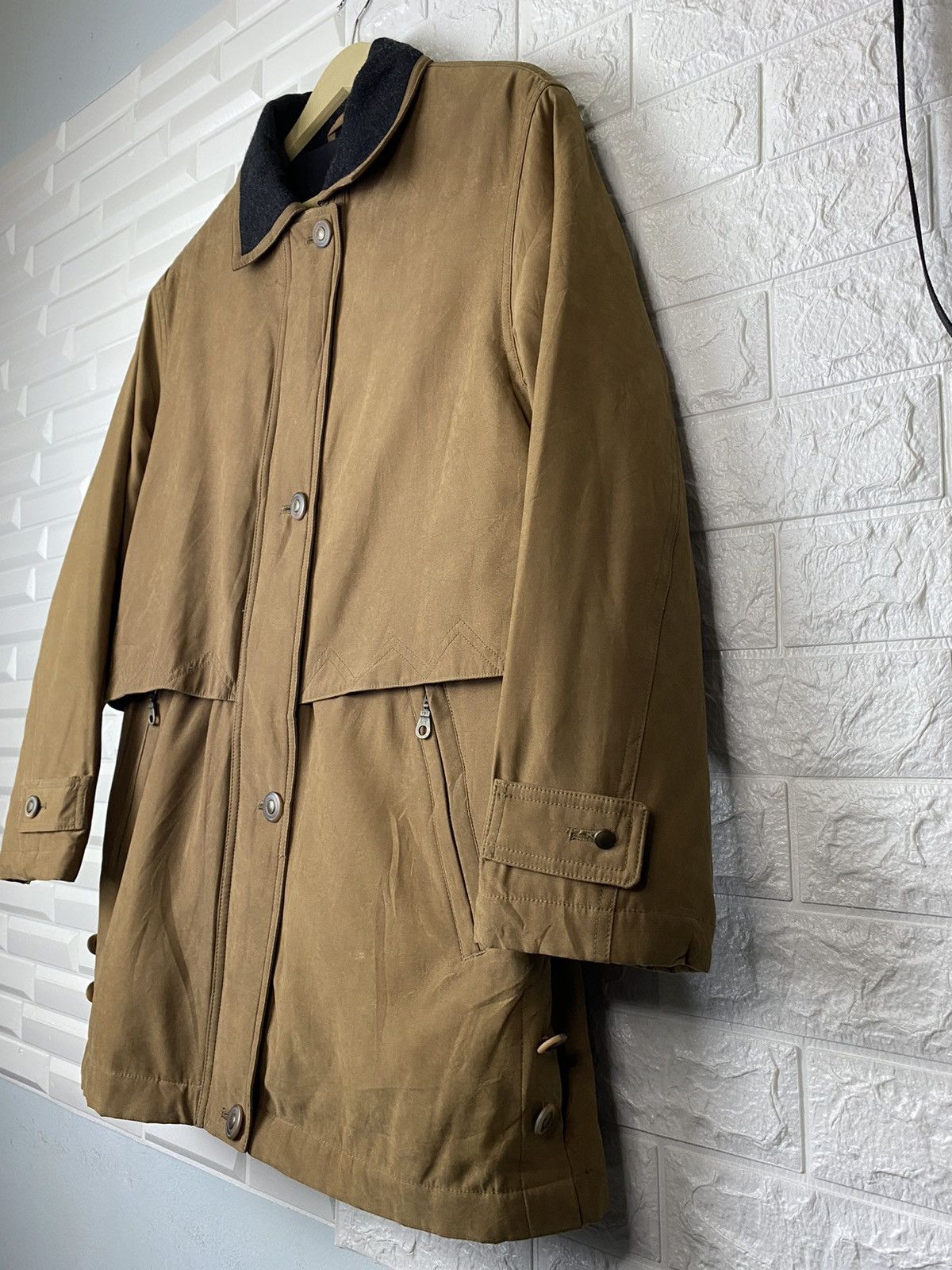 Japanese Brand El Corte Ingles Trench Coat Jacket Size US L / EU 52-54 / 3 - 8 Thumbnail