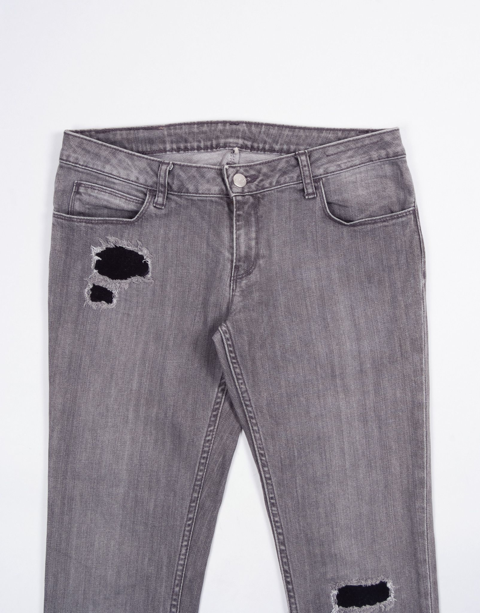 Iro Iro France Gray Skinny Jeans Size 28" / US 6 / IT 42 - 4 Thumbnail