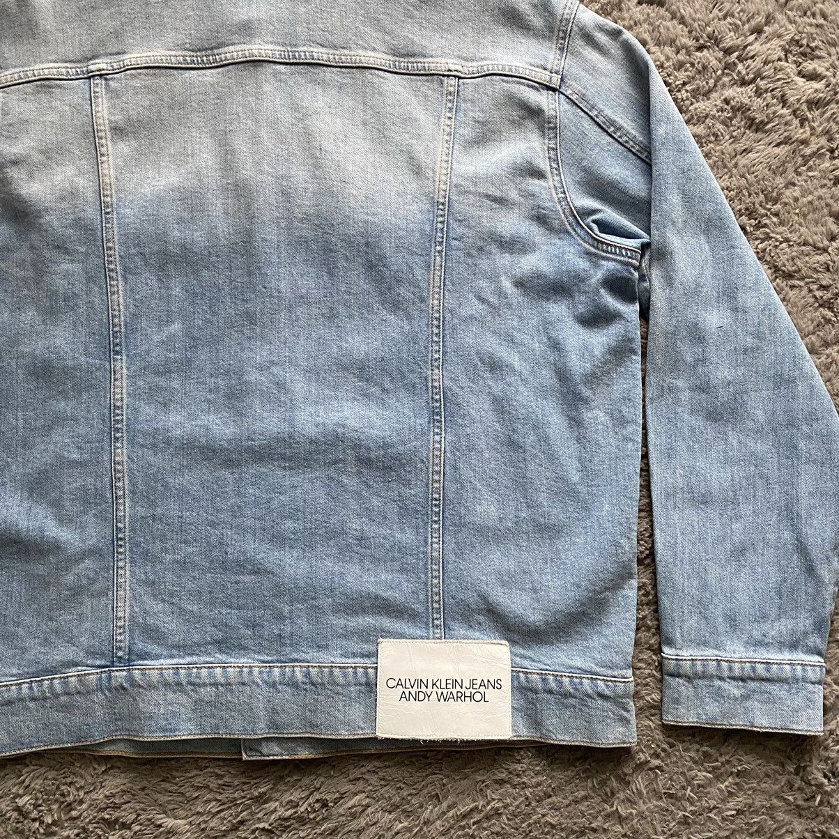 Andy Warhol x Calvin Klein Grail Art Denim Jacket