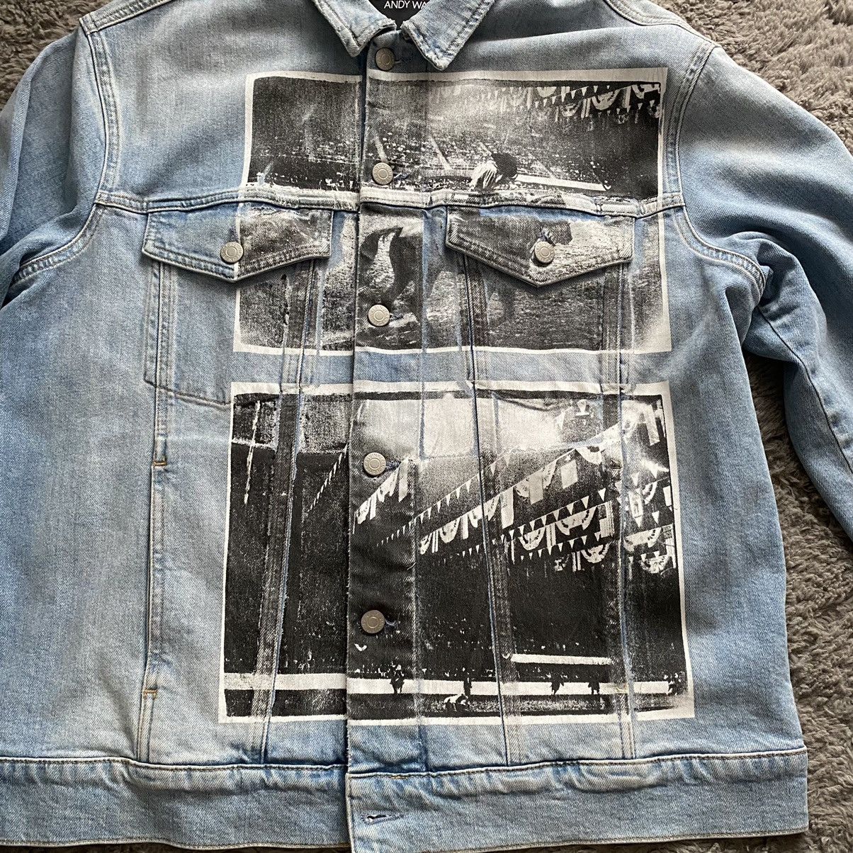 Andy Warhol x Calvin Klein Grail Art Denim Jacket