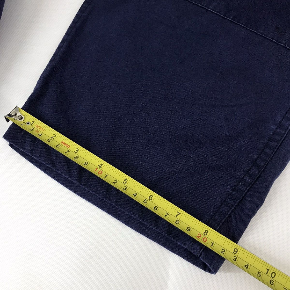 Japanese Brand × Vintage Vintage 2003 Military trousers cargo blue indigo navy pant Size US 31 - 11 Thumbnail