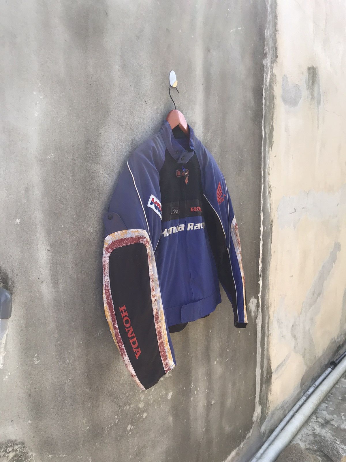 Honda × Sports Specialties × Vintage Vintage Honda HRC Biker Jacket Size US L / EU 52-54 / 3 - 5 Thumbnail