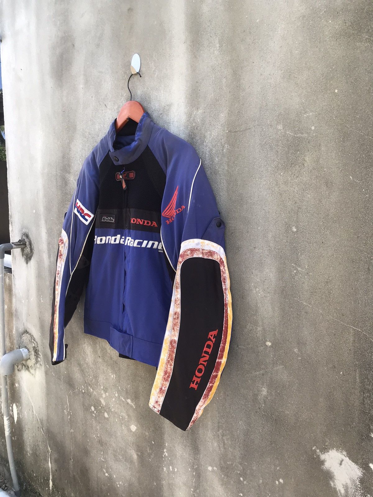 Honda × Sports Specialties × Vintage Vintage Honda HRC Biker Jacket Size US L / EU 52-54 / 3 - 4 Thumbnail