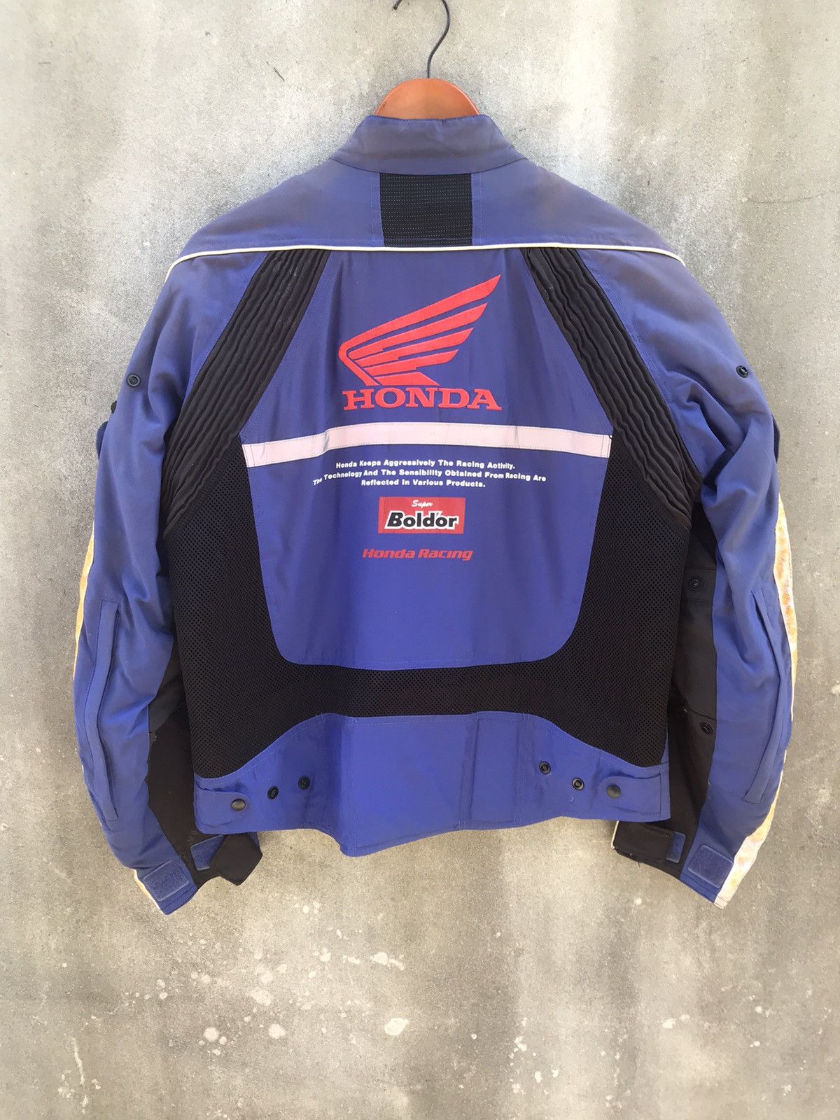 Honda × Sports Specialties × Vintage Vintage Honda HRC Biker Jacket Size US L / EU 52-54 / 3 - 14 Thumbnail