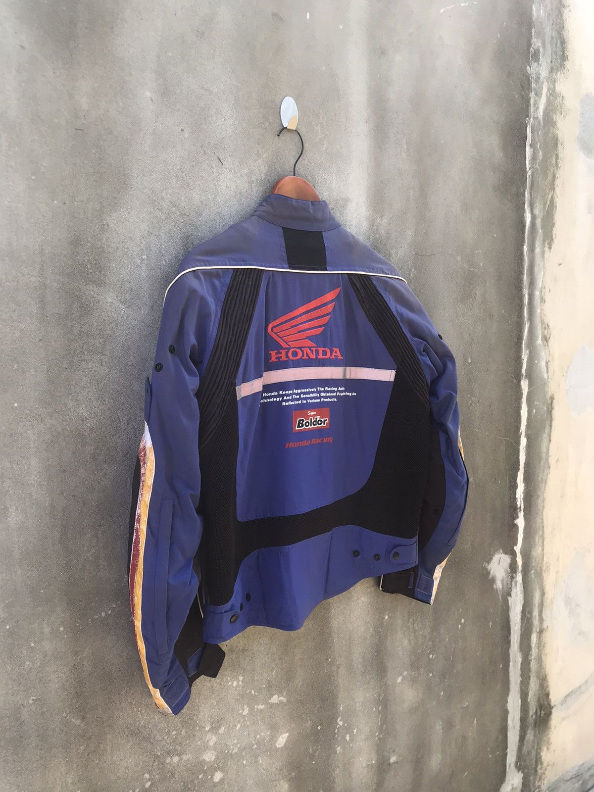 Honda × Sports Specialties × Vintage Vintage Honda HRC Biker Jacket Size US L / EU 52-54 / 3 - 16 Thumbnail