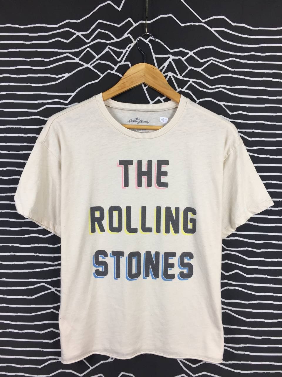 American Eagle Outfitters The Rolling Stones Logo Rock Band Tee Size US M / EU 48-50 / 2 - 2 Thumbnail