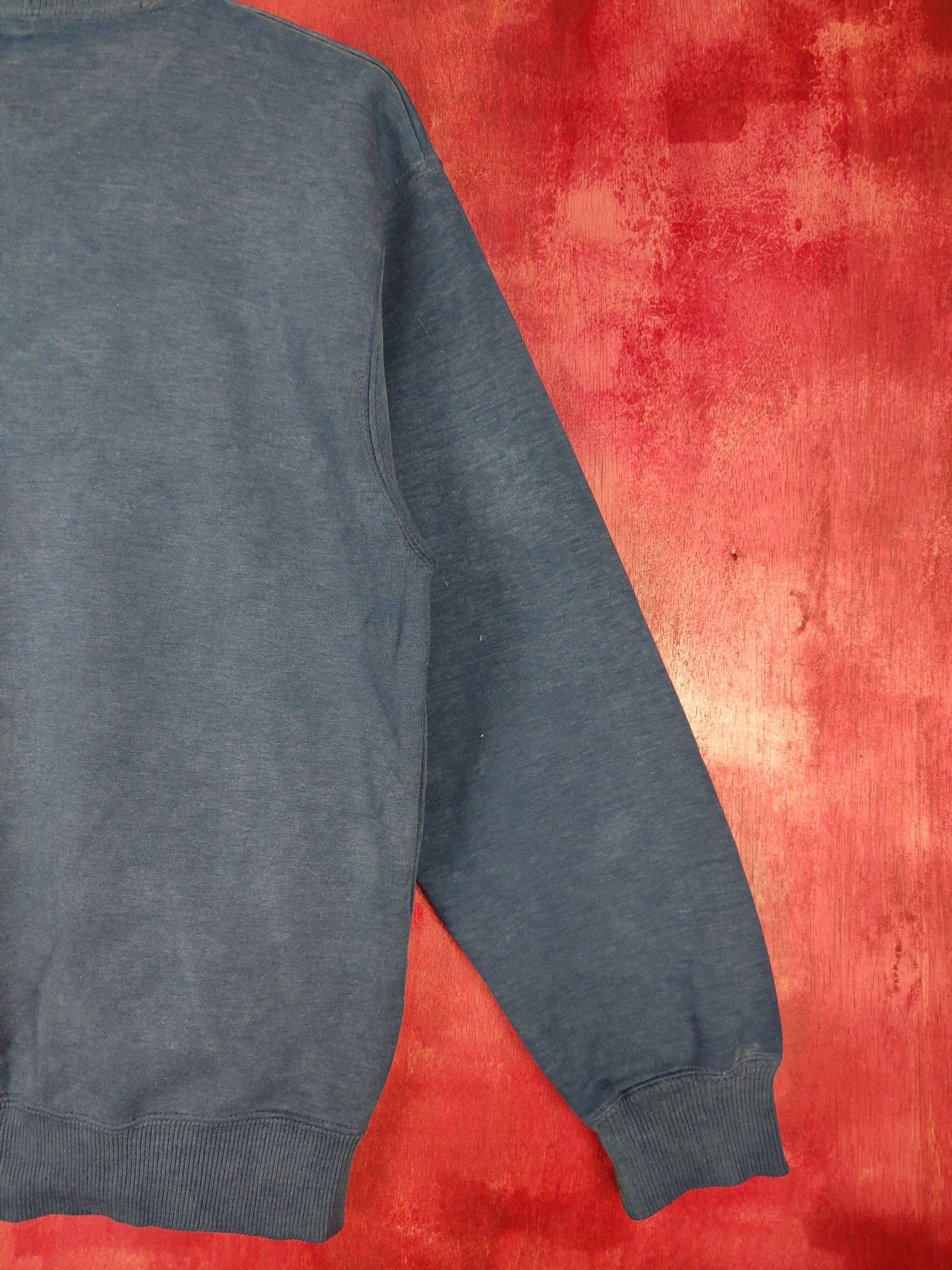 Converse × Vintage Converse - Jack Parcell vintage Blue Sweatshirt #4956 Size US S / EU 44-46 / 1 - 11 Thumbnail