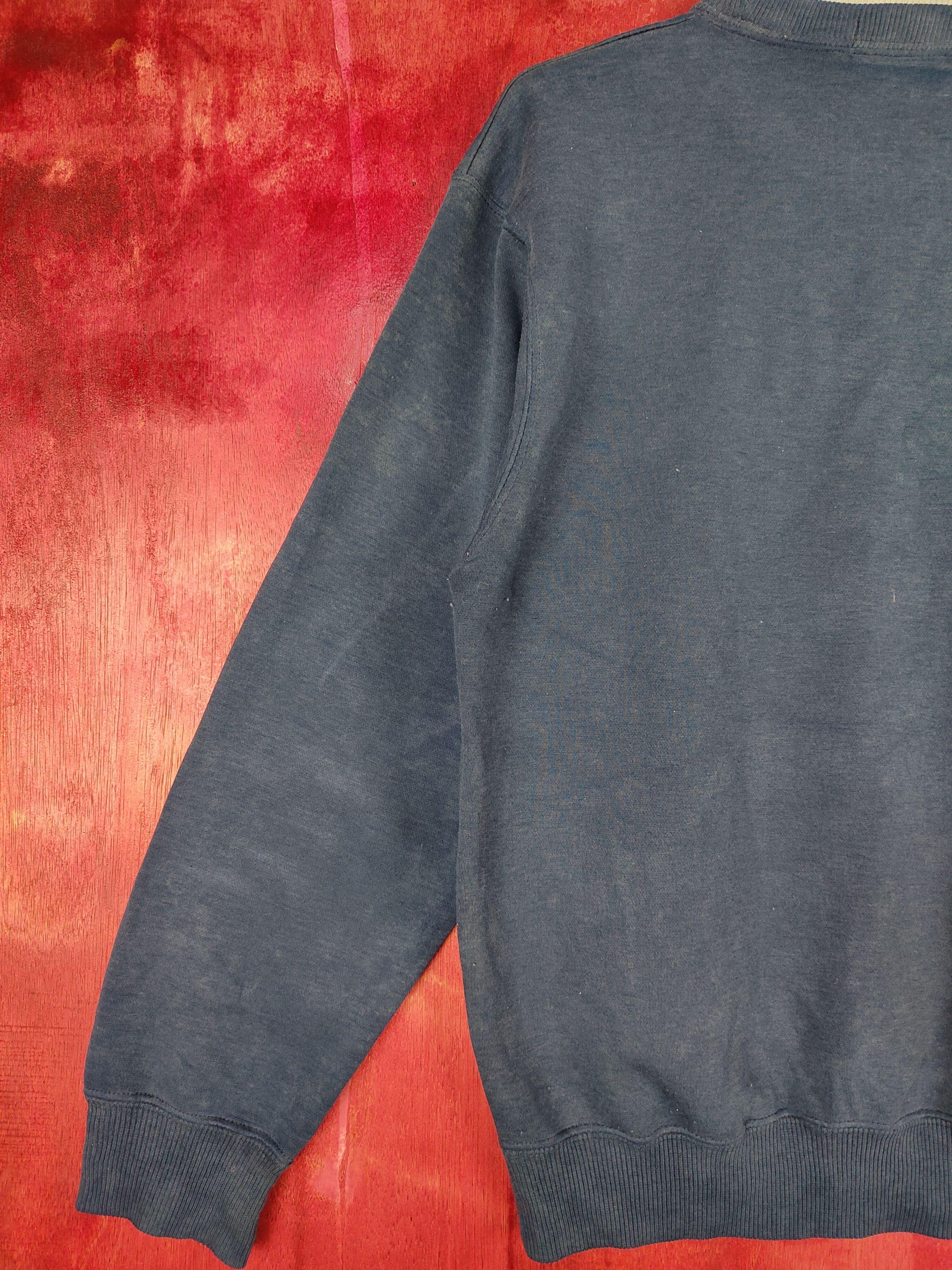 Converse × Vintage Converse - Jack Parcell vintage Blue Sweatshirt #4956 Size US S / EU 44-46 / 1 - 9 Thumbnail