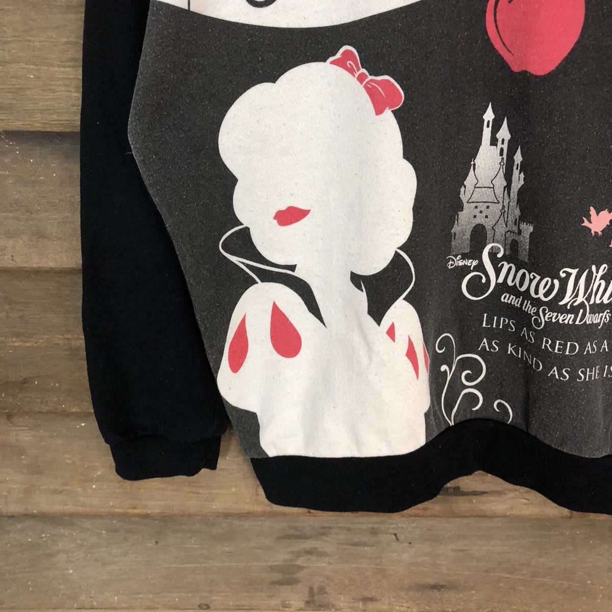 Cartoon Network × Disney × Vintage Snow White vintage Disney Black White Sweatshirt #4738 Size M / US 6-8 / IT 42-44 - 4 Thumbnail