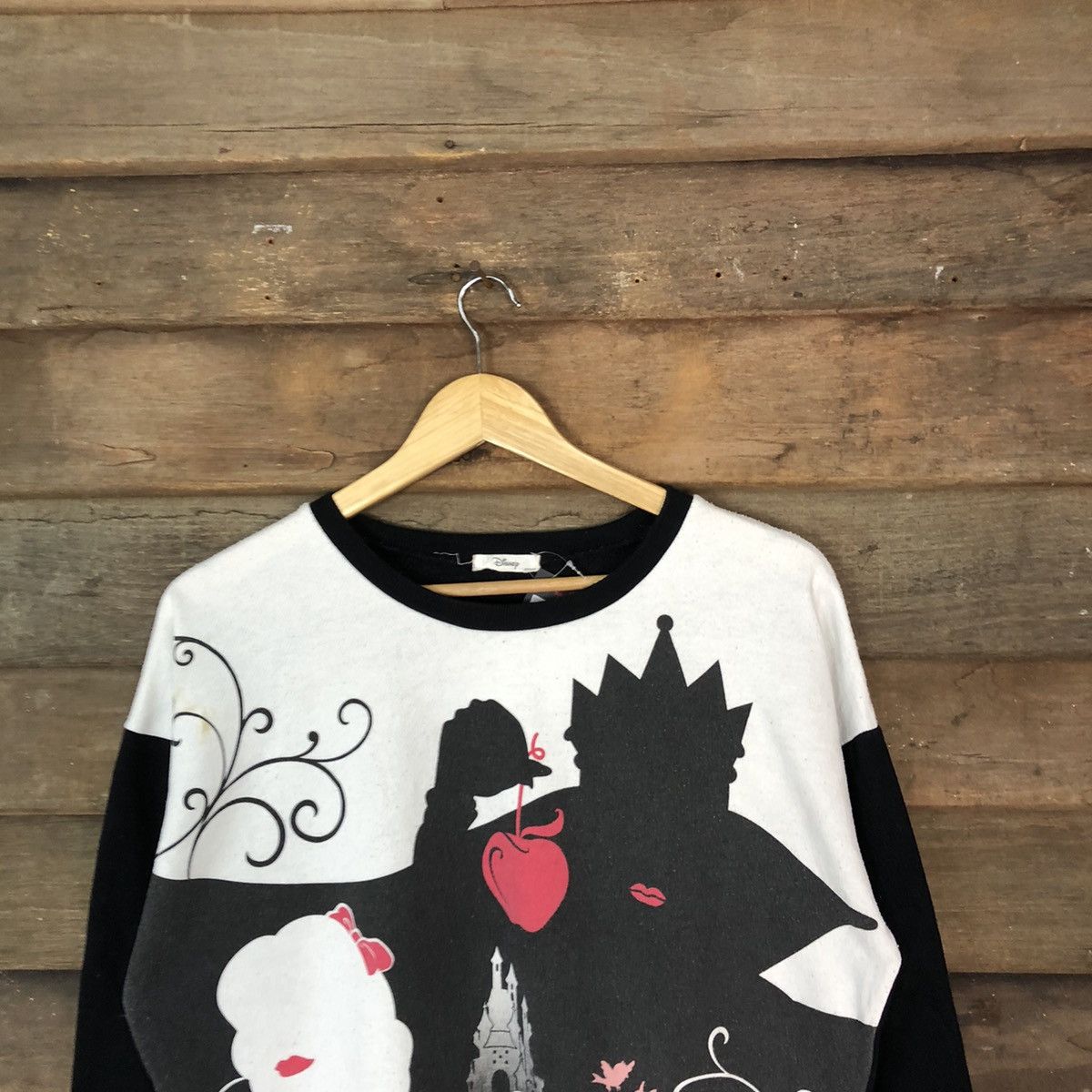 Cartoon Network × Disney × Vintage Snow White vintage Disney Black White Sweatshirt #4738 Size M / US 6-8 / IT 42-44 - 2 Thumbnail