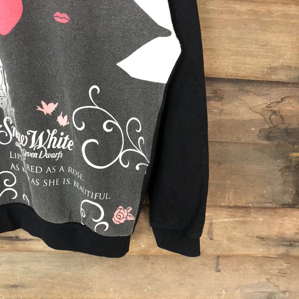 Cartoon Network × Disney × Vintage Snow White vintage Disney Black White Sweatshirt #4738 Size M / US 6-8 / IT 42-44 - 5 Thumbnail