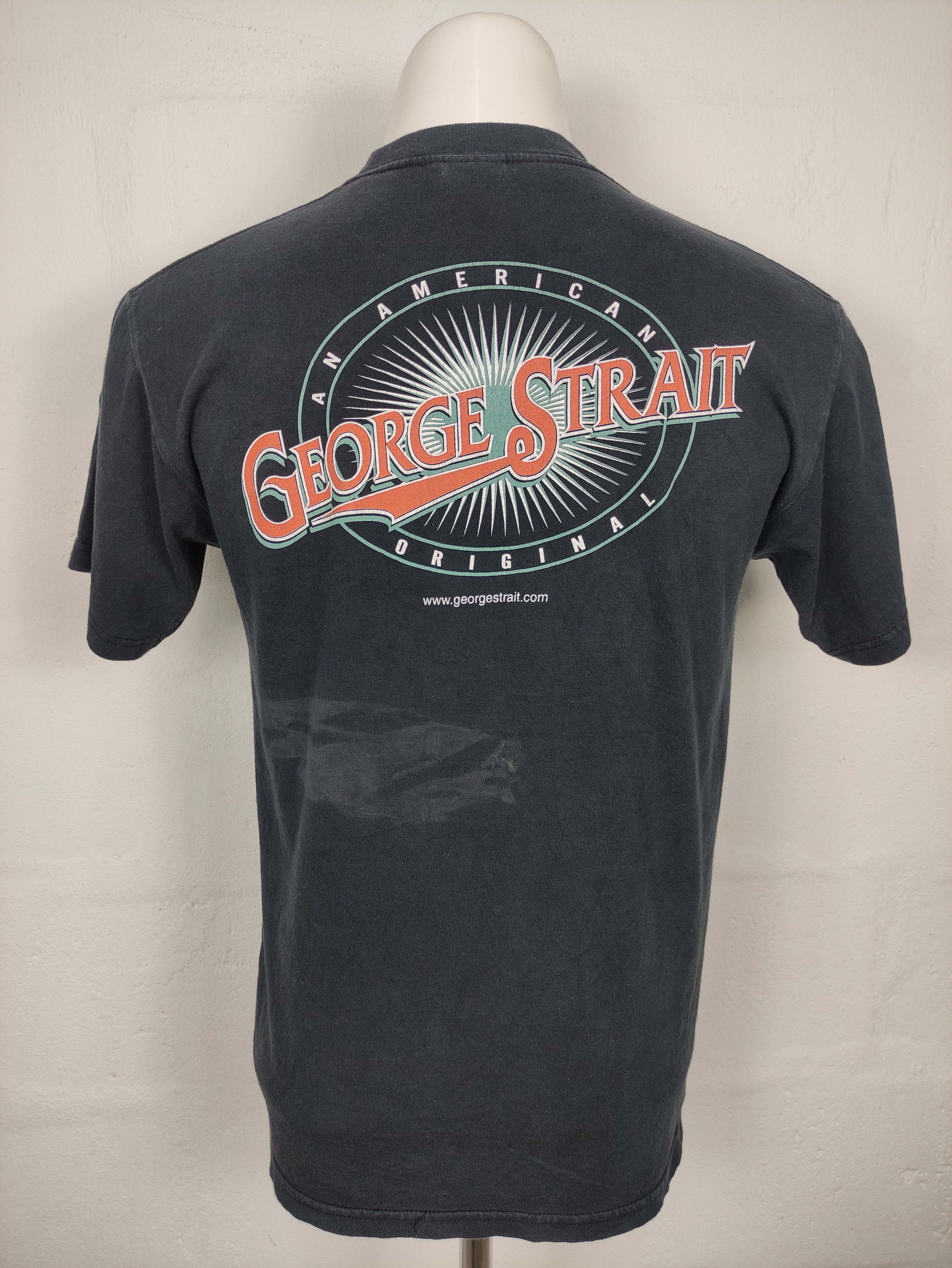 Band Tees × Vintage Vintage Early 00s 2002 George Strait Country Shirt Size US M / EU 48-50 / 2 - 5 Thumbnail