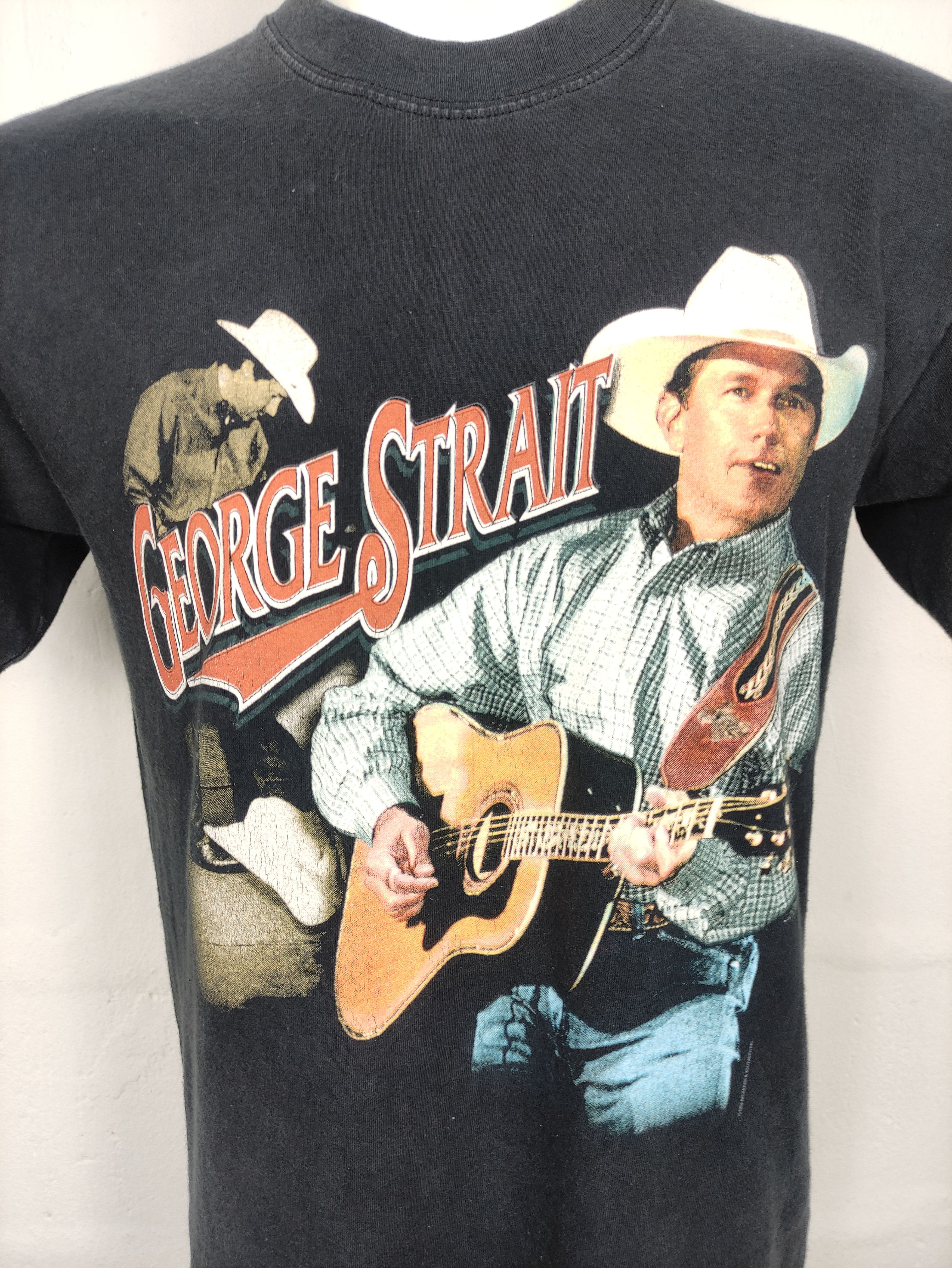 Band Tees × Vintage Vintage Early 00s 2002 George Strait Country Shirt Size US M / EU 48-50 / 2 - 2 Thumbnail