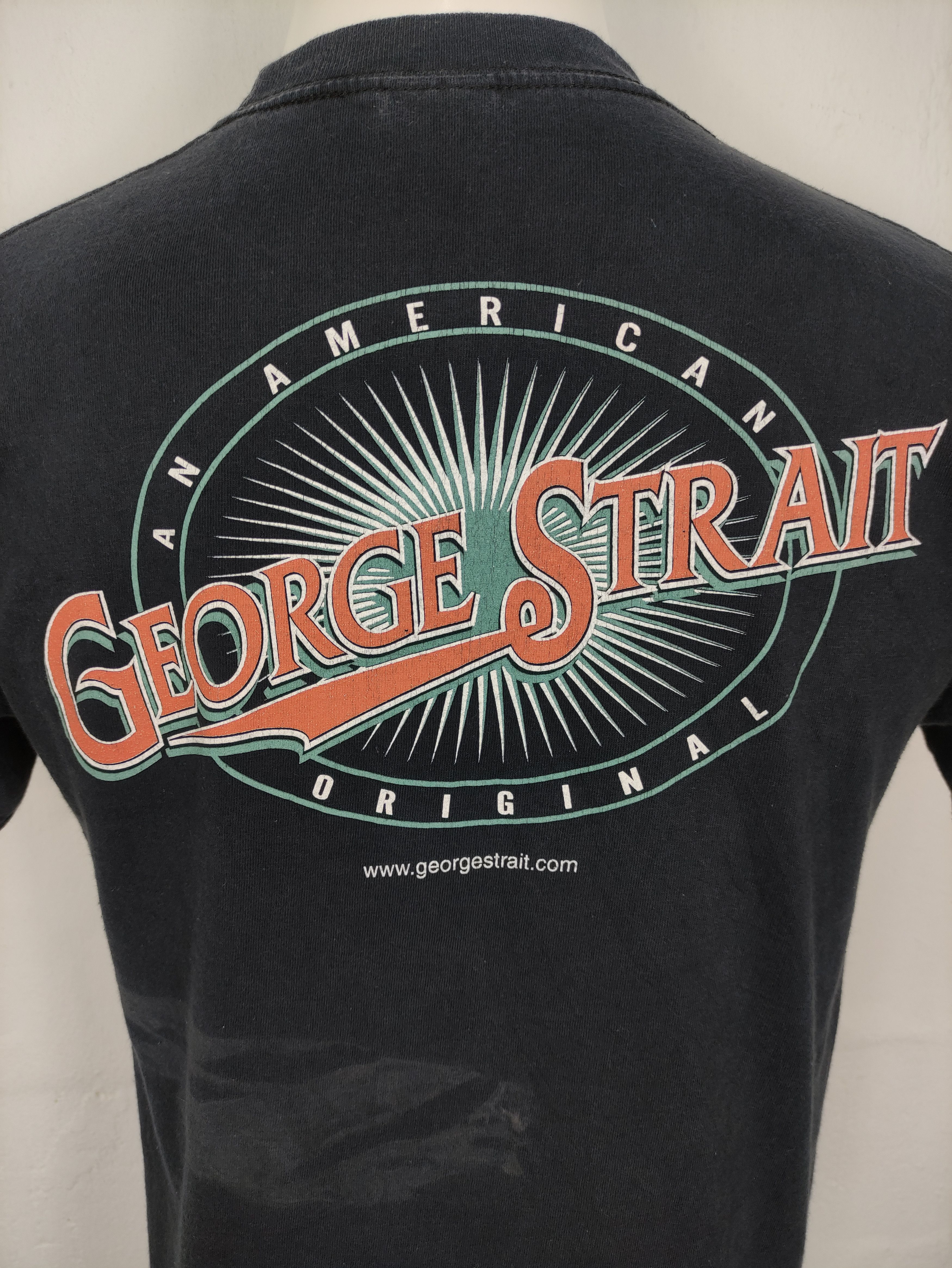Band Tees × Vintage Vintage Early 00s 2002 George Strait Country Shirt Size US M / EU 48-50 / 2 - 6 Thumbnail