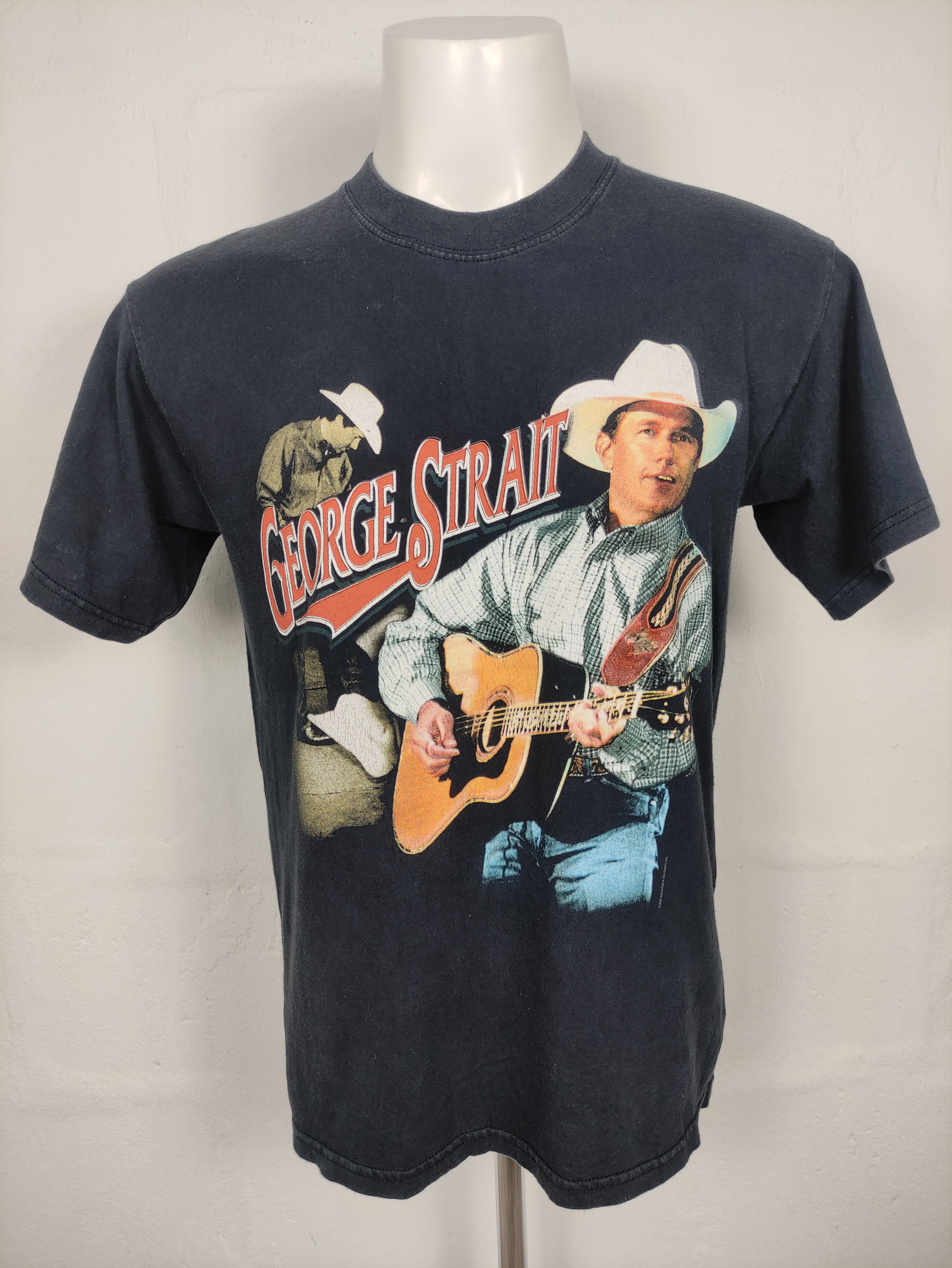 Band Tees × Vintage Vintage Early 00s 2002 George Strait Country Shirt Size US M / EU 48-50 / 2 - 1 Thumbnail