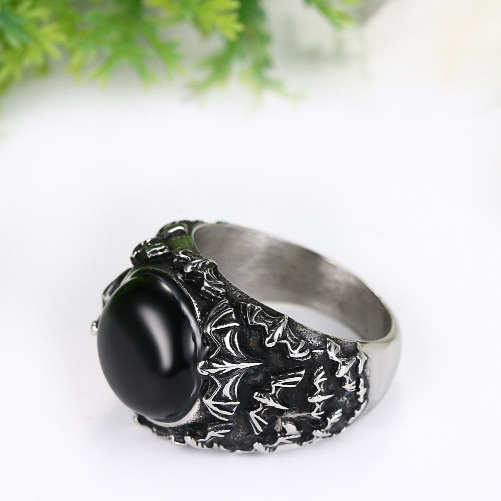 Jewelry Black Ring Size ONE SIZE - 6 Thumbnail