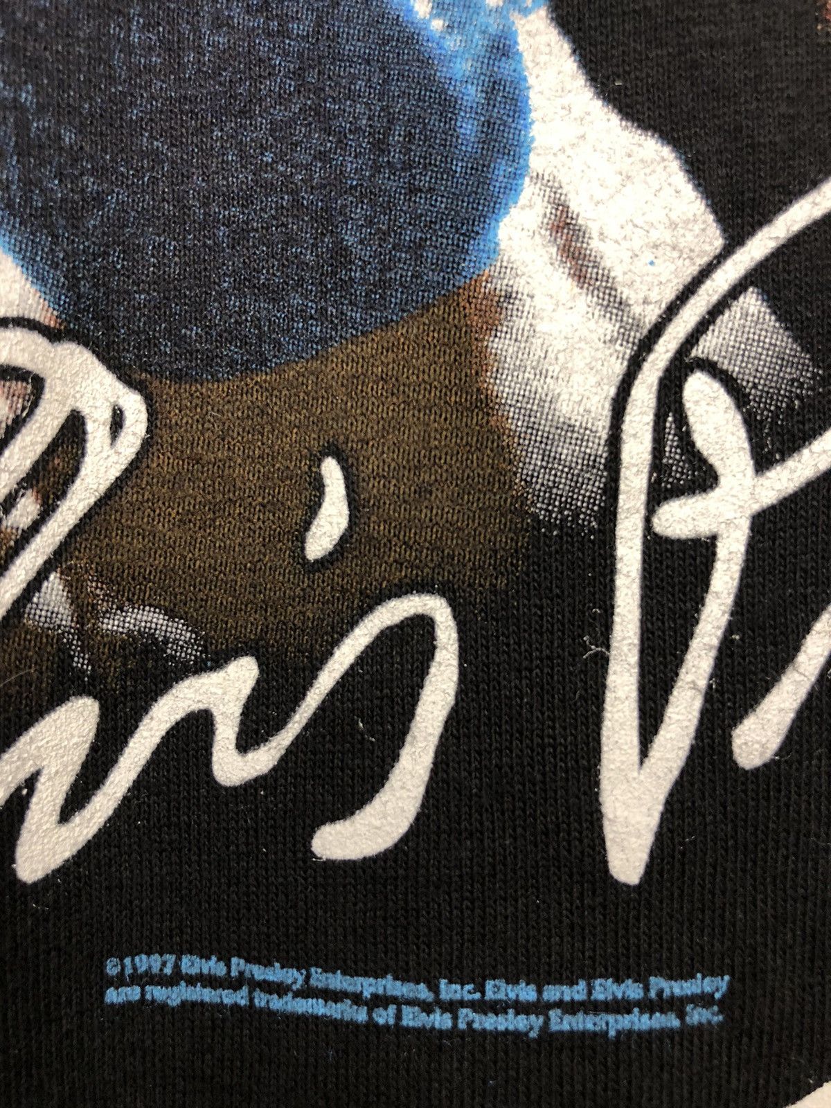 Band Tees × Vintage Vintage 1997 Elvis Presley Viva Las Vegas Tee Size US XL / EU 56 / 4 - 6 Thumbnail