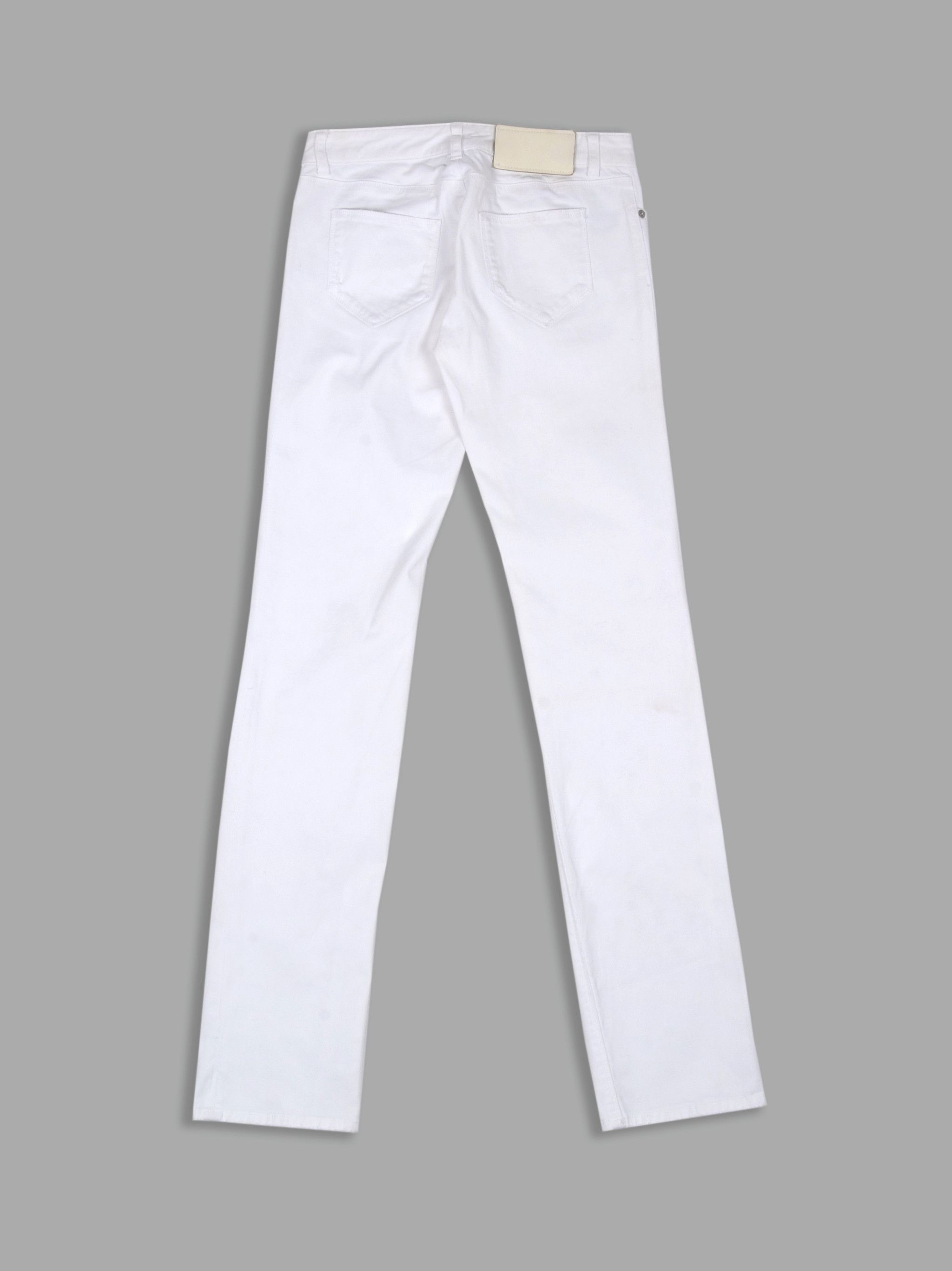 Prada Prada White Stretch Jeans Denim Size 26" / US 2 / IT 38 - 3 Thumbnail