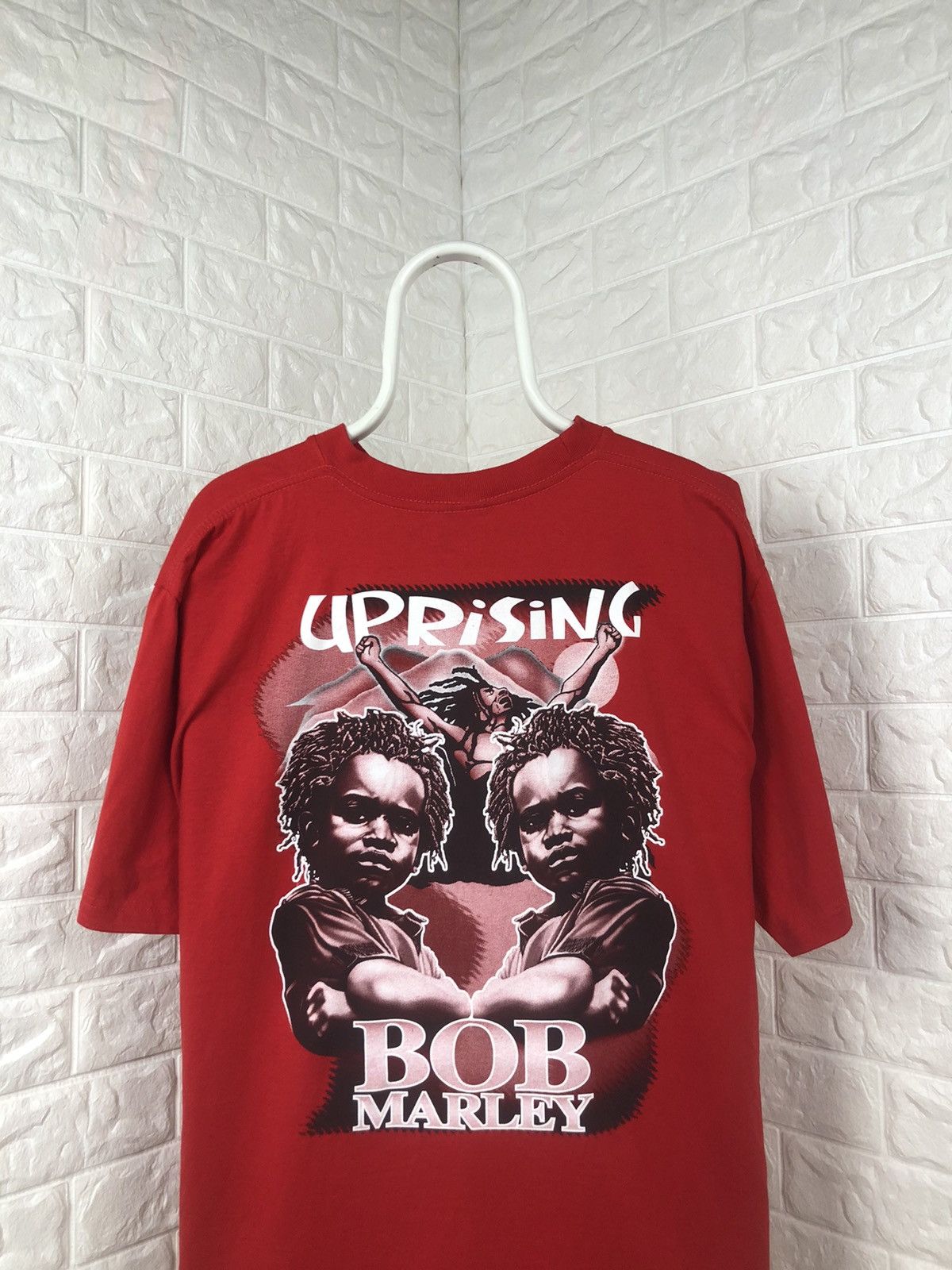 Band Tees × Bob Marley × Vintage Vintage Bob Marley Uprising Tee Size US XXL / EU 58 / 5 - 5 Thumbnail