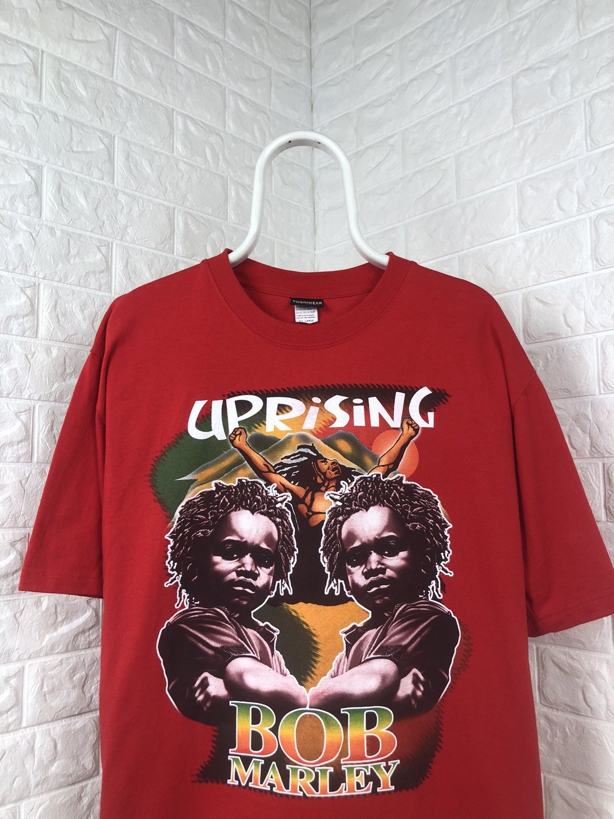 Band Tees × Bob Marley × Vintage Vintage Bob Marley Uprising Tee Size US XXL / EU 58 / 5 - 3 Thumbnail