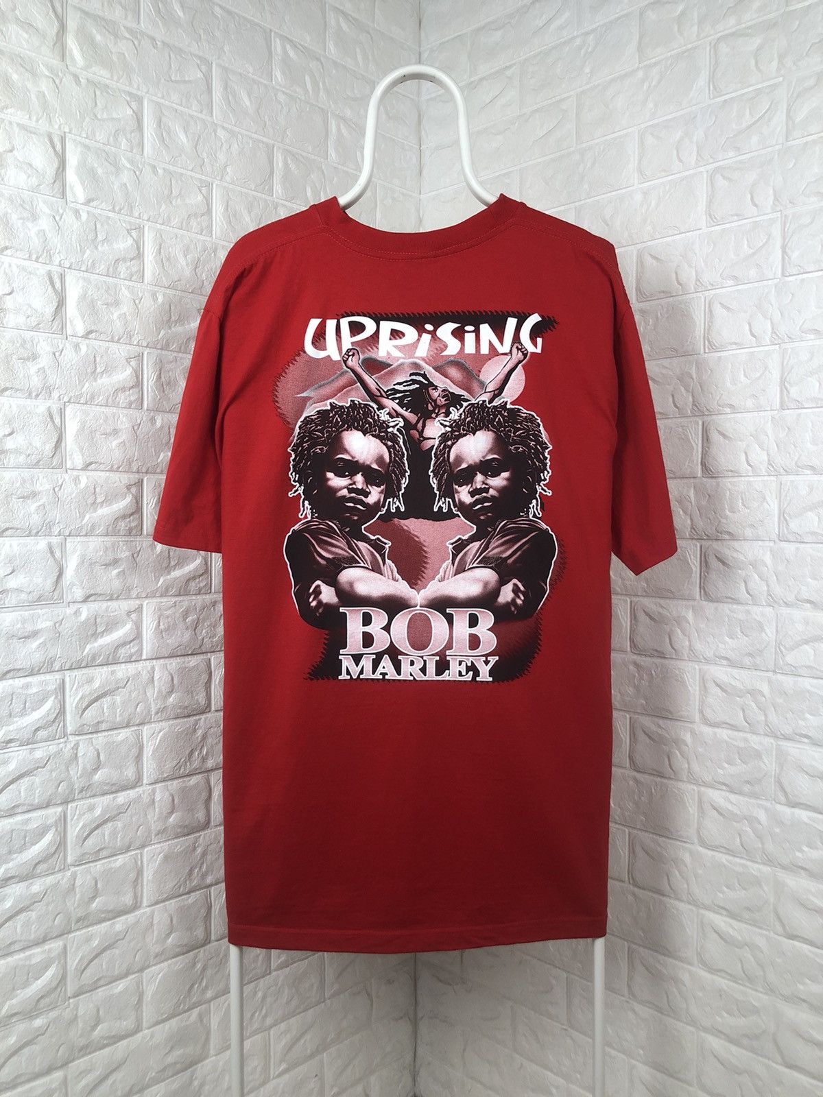 Band Tees × Bob Marley × Vintage Vintage Bob Marley Uprising Tee Size US XXL / EU 58 / 5 - 2 Thumbnail