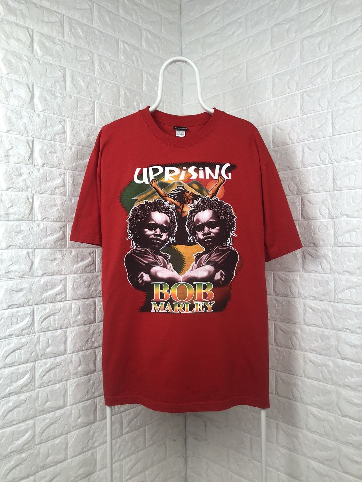 Band Tees × Bob Marley × Vintage Vintage Bob Marley Uprising Tee Size US XXL / EU 58 / 5 - 1 Thumbnail