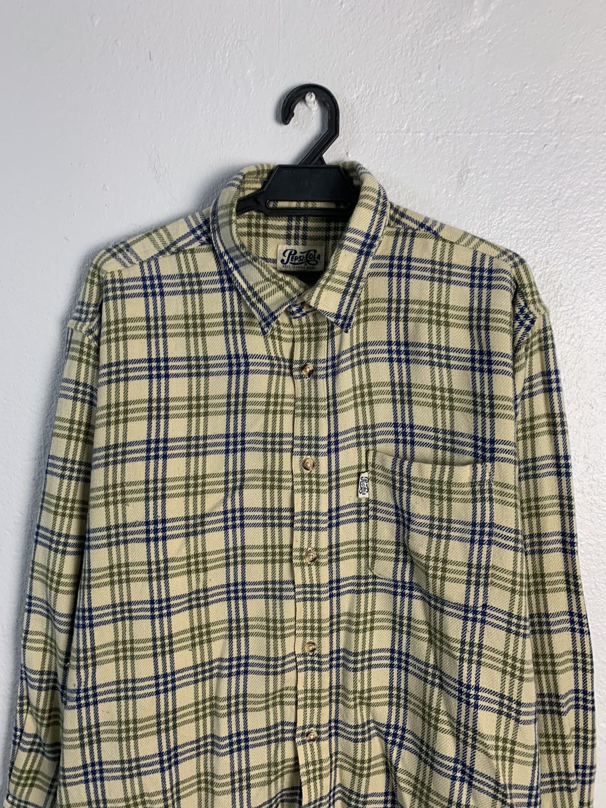 Pepsi Pepsi Cola Checkered Shirt Size US L / EU 52-54 / 3 - 4 Thumbnail