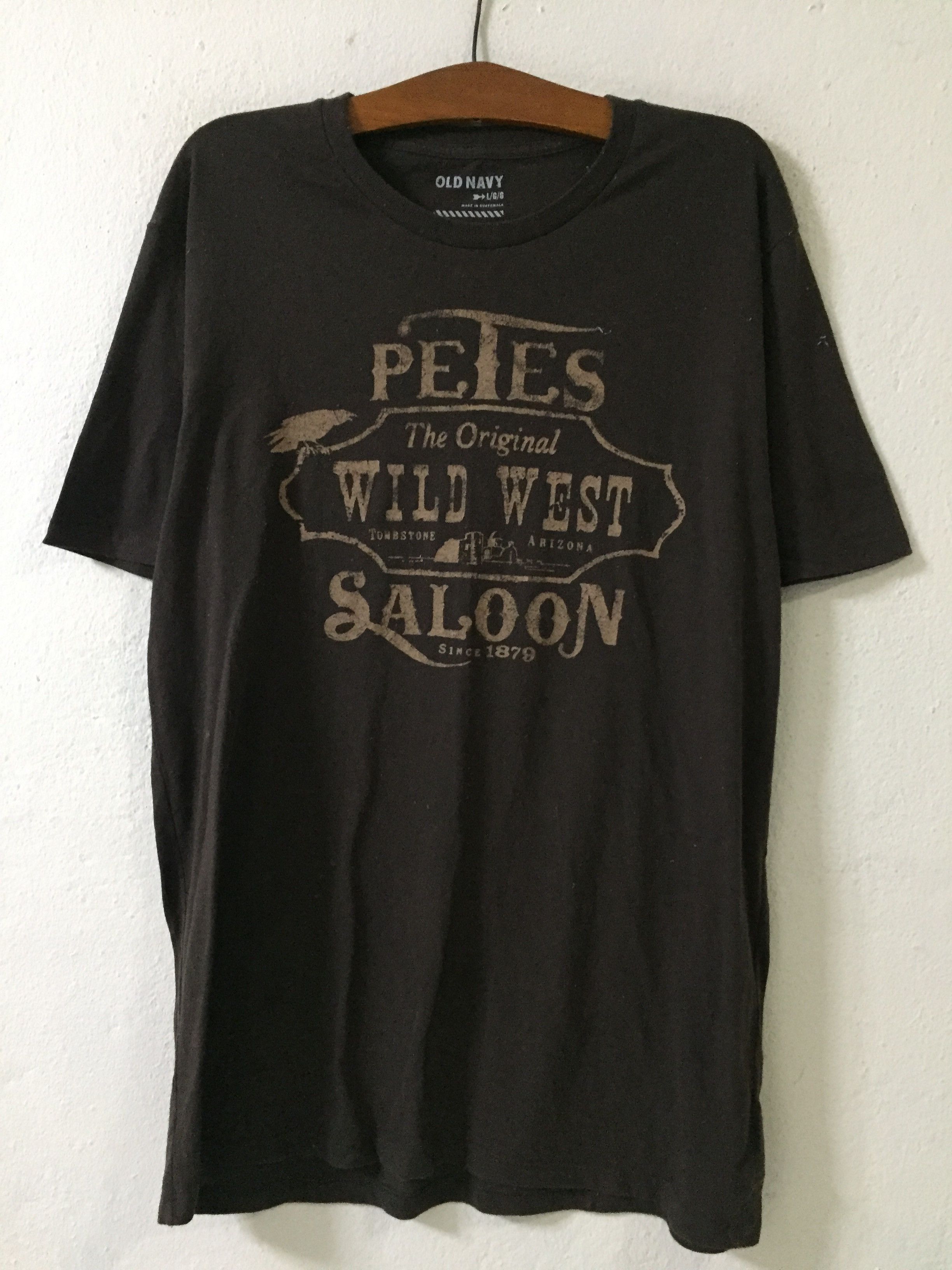 Old Navy Old Navy Petes Wild West Saloon Tshirt Size US L / EU 52-54 / 3 - 1 Thumbnail