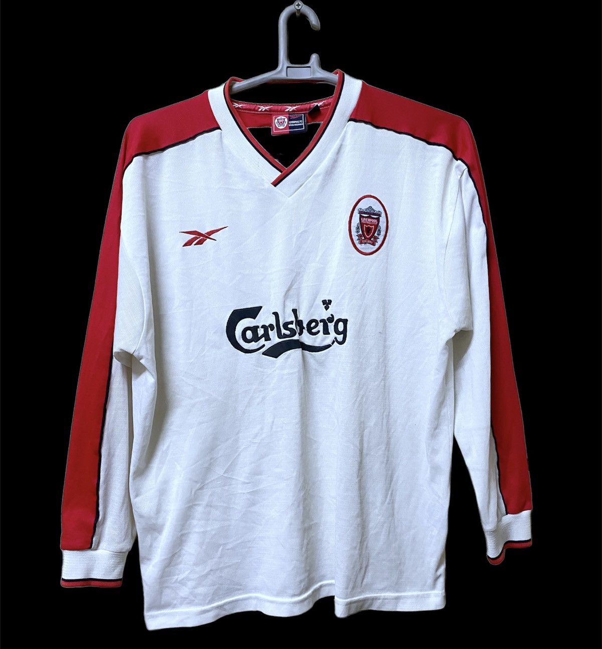 Reebok Vintage 90s Liverpool Official merchandise jersey by reebok Size US XL / EU 56 / 4 - 1 Thumbnail
