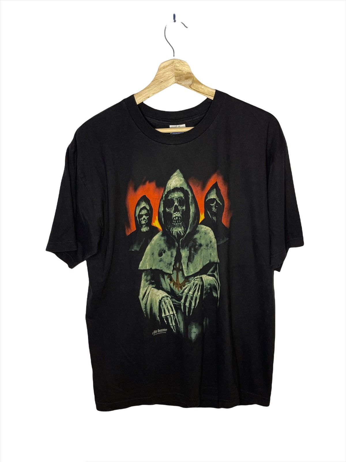 Band Tees × Vintage Vintage Wes Benscoter Art T-Shirt Size US L / EU 52-54 / 3 - 1 Thumbnail