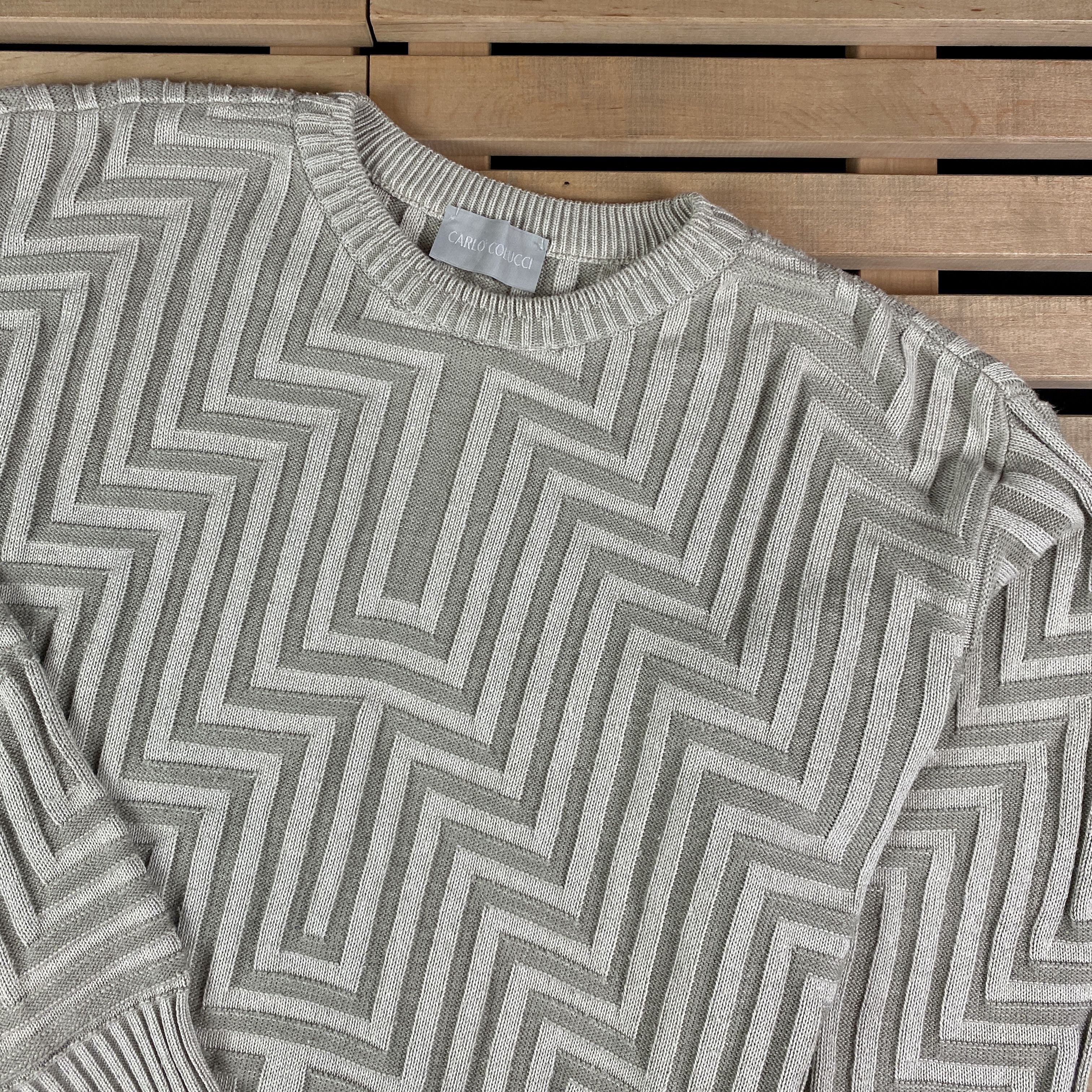 Carlo Colucci × Vintage Mens Sweater Carlo Colucci Vintage Size 56 Size US XL / EU 56 / 4 - 2 Thumbnail