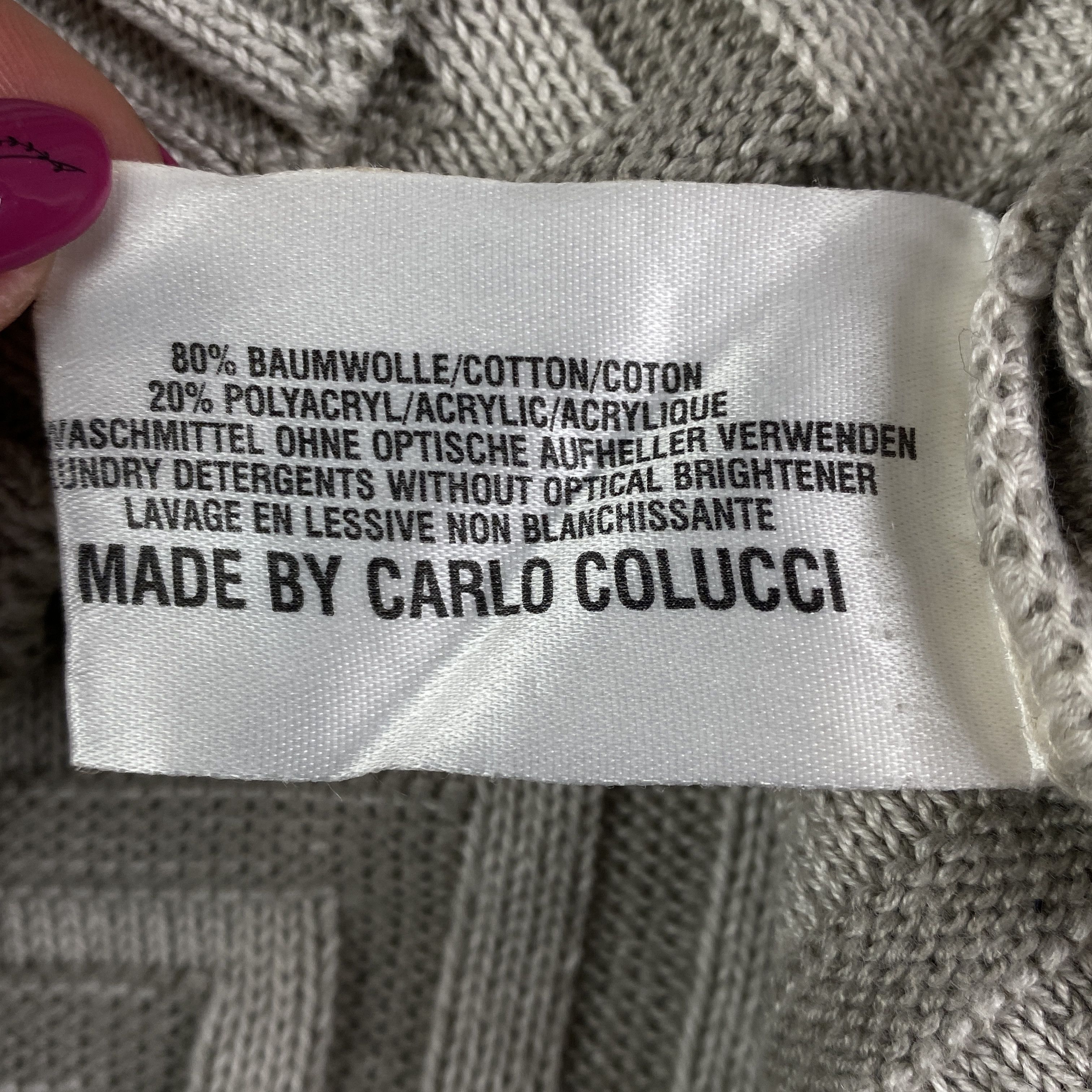 Carlo Colucci × Vintage Mens Sweater Carlo Colucci Vintage Size 56 Size US XL / EU 56 / 4 - 7 Thumbnail