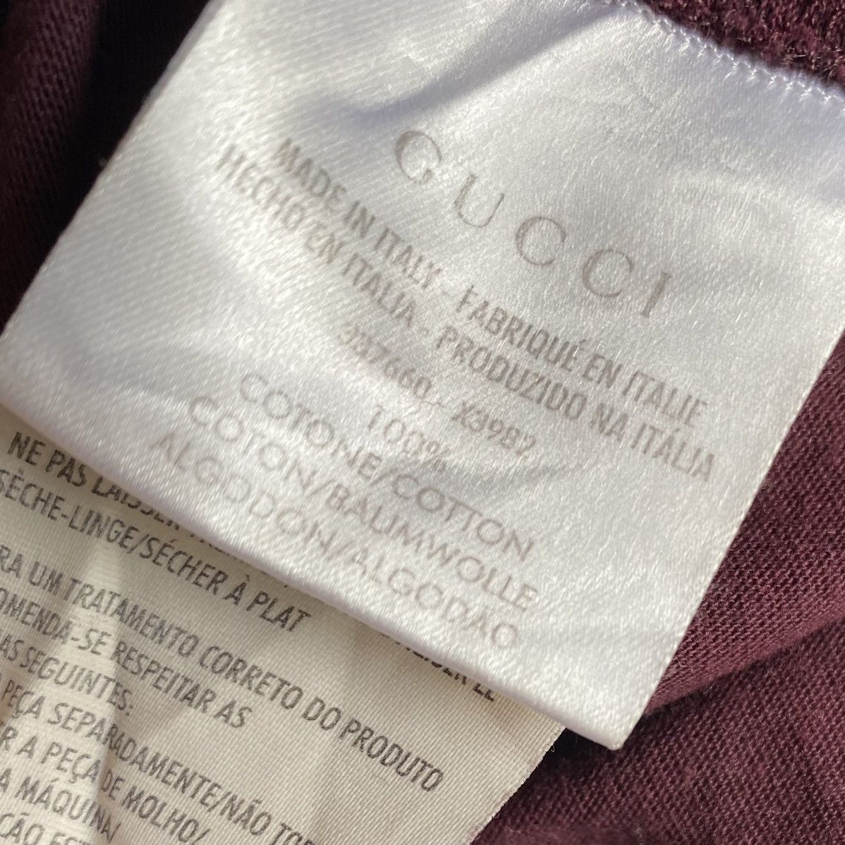 Gucci Gucci Logo GG Belt Print T Shirt Size US M / EU 48-50 / 2 - 6 Thumbnail