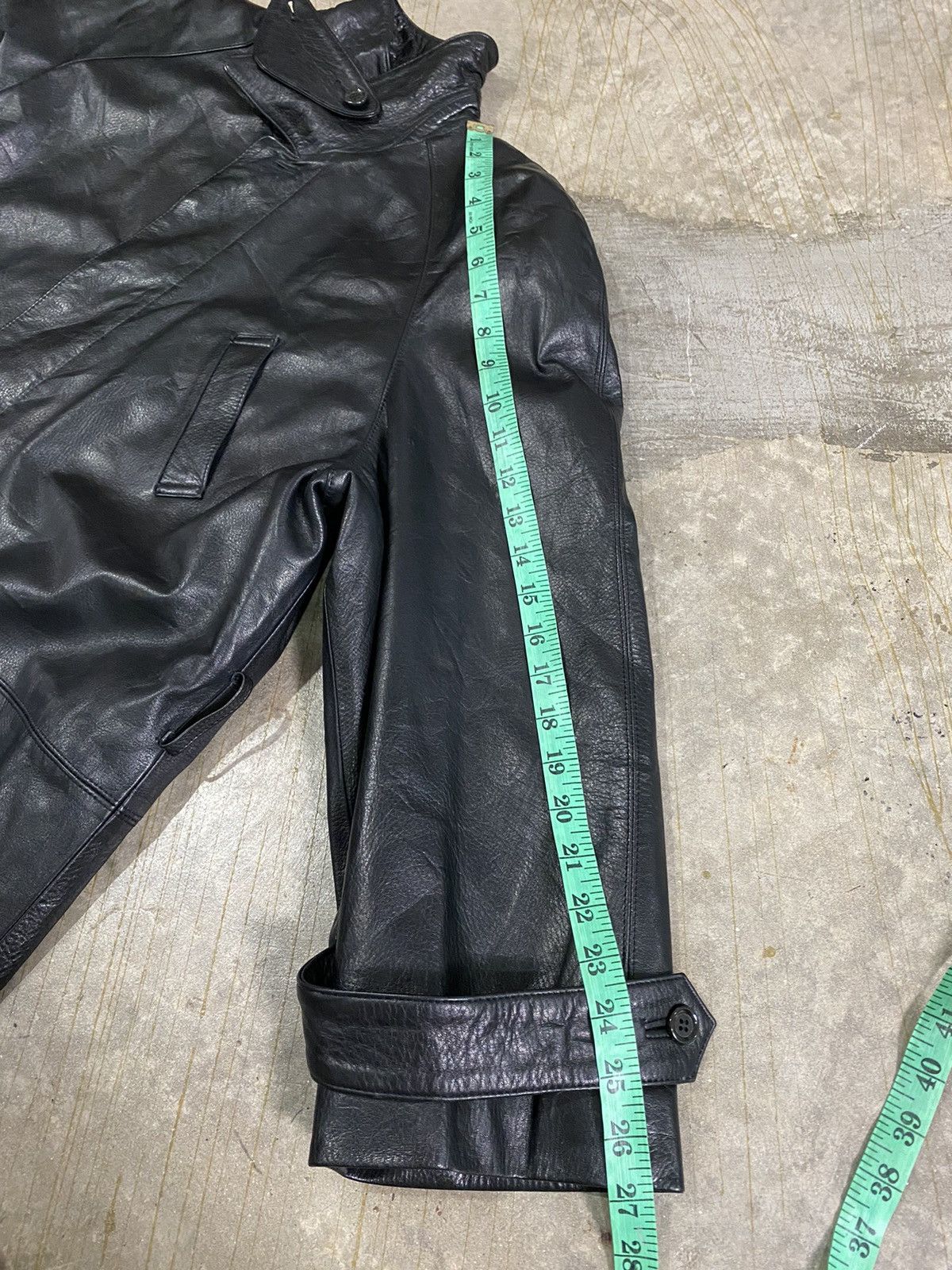 Isamu Katayama Backlash 90s HALF MOON cowhide leather jacket Size US M / EU 48-50 / 2 - 10 Thumbnail