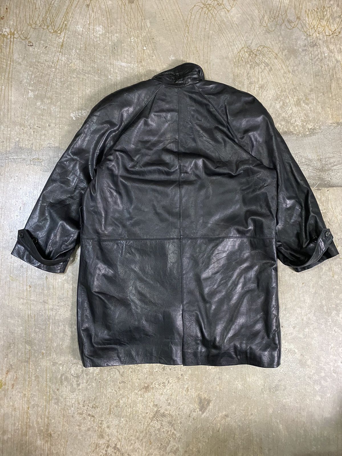 Isamu Katayama Backlash 90s HALF MOON cowhide leather jacket Size US M / EU 48-50 / 2 - 7 Thumbnail