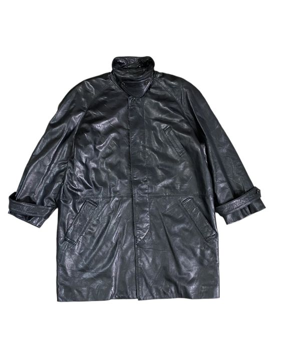 Takeo Kikuchi 90s HALF MOON cowhide leather jacket | Grailed