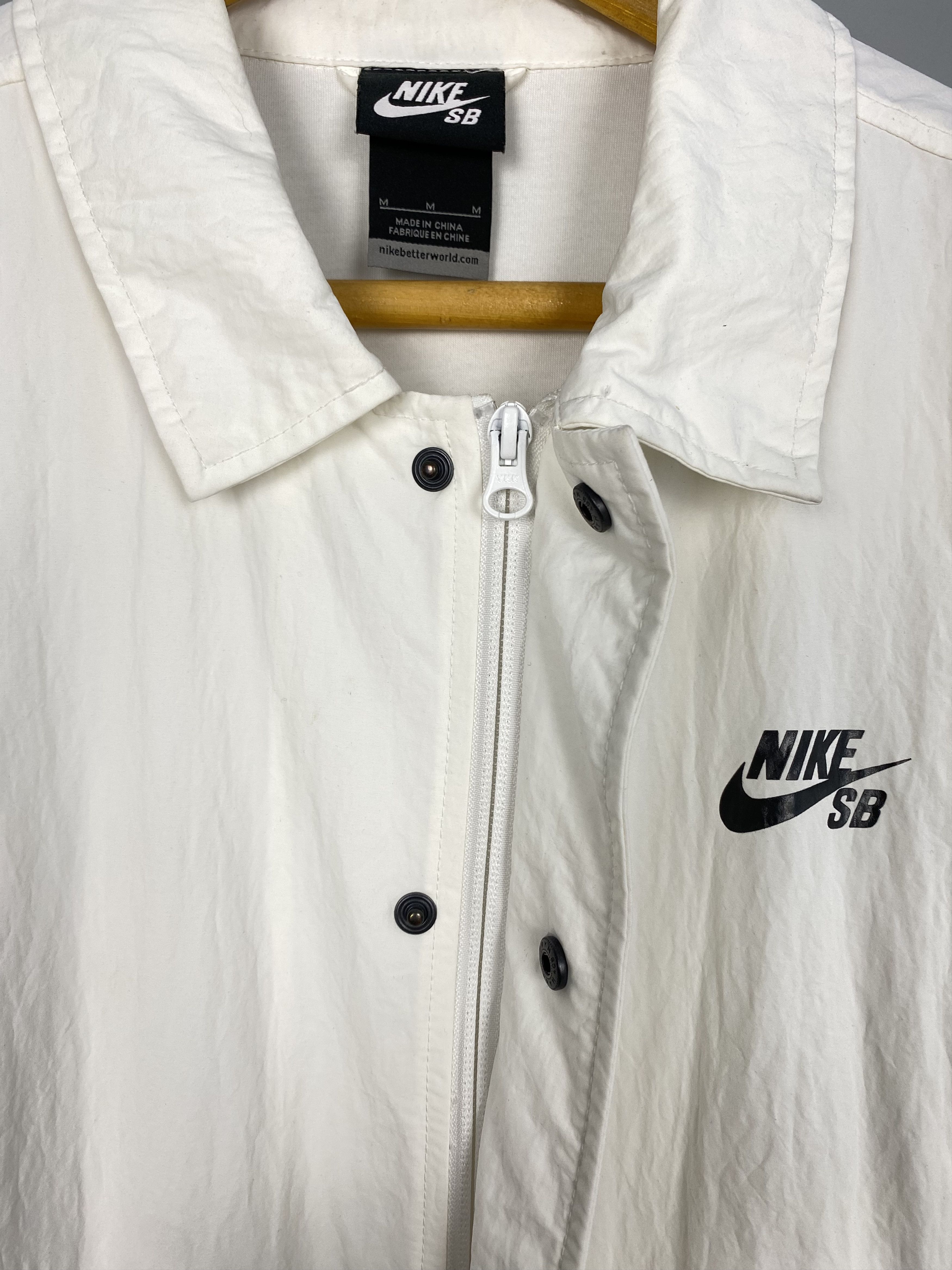 Nike Nike SB Coach White Jacket Size US M / EU 48-50 / 2 - 11 Thumbnail