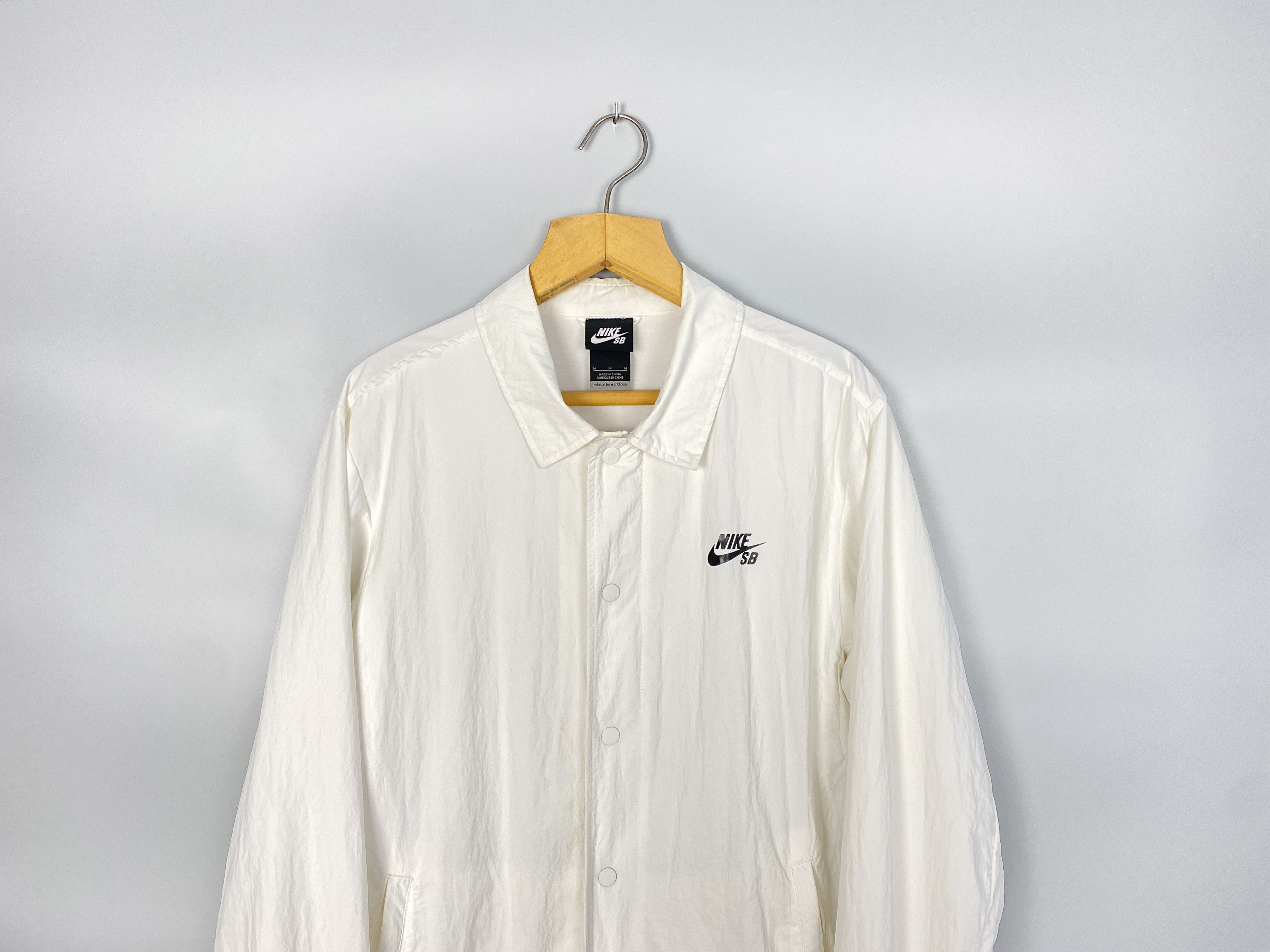 Nike Nike SB Coach White Jacket Size US M / EU 48-50 / 2 - 10 Thumbnail